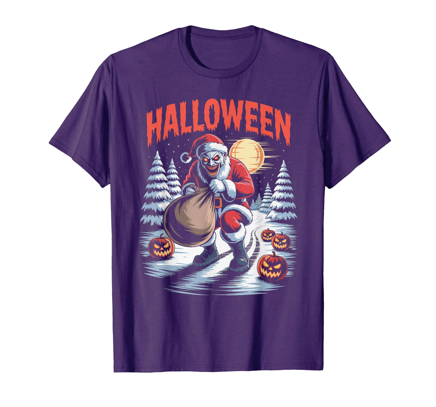 Funny Pumpkin Halloween T-Shirt