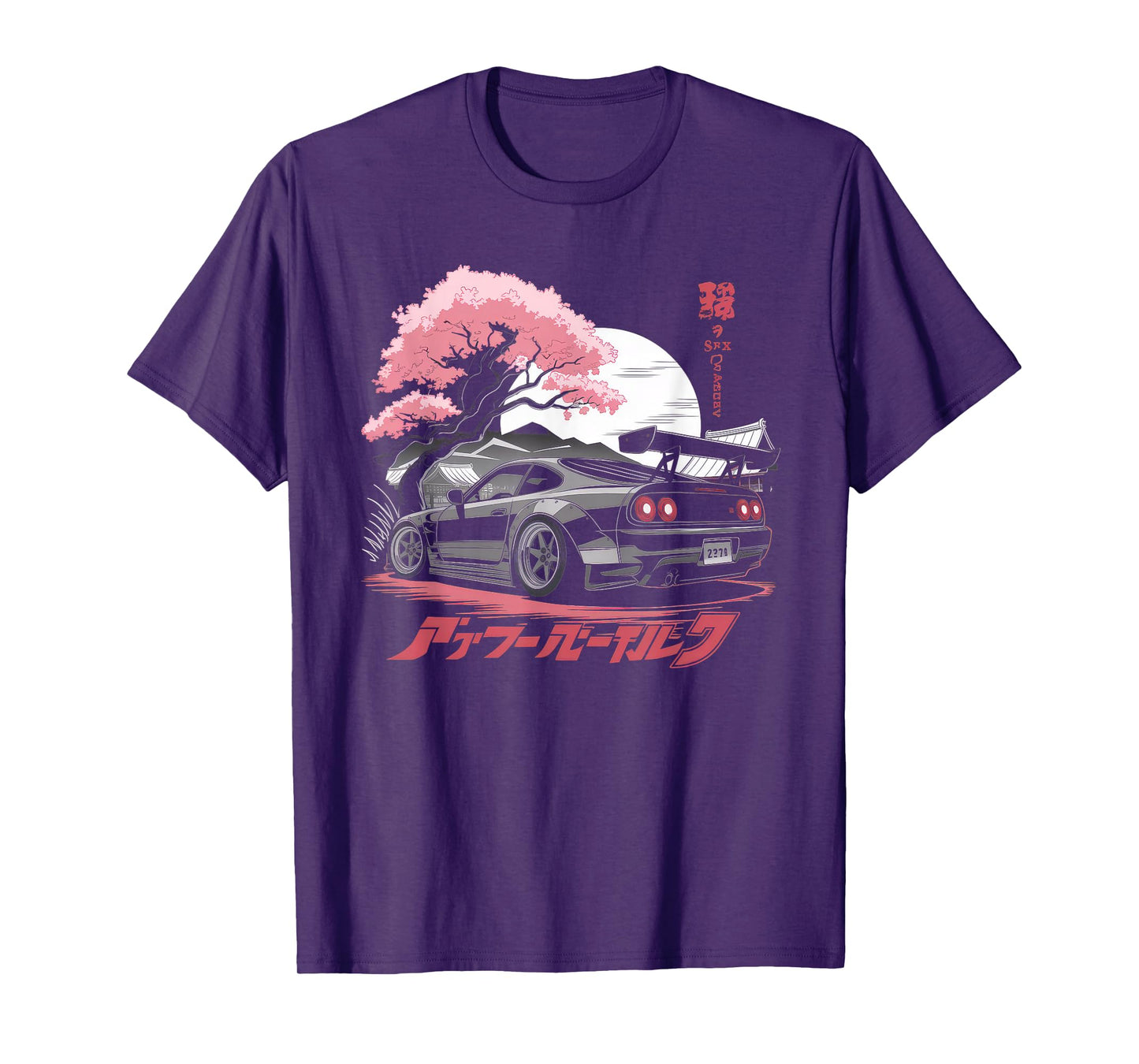 Japanese Car Tshirt Men JDM Japan Street Racing Streetwear T-Shirt