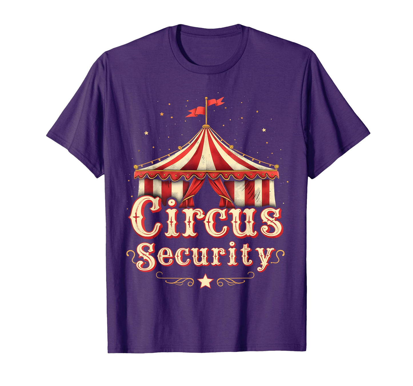 Circus Security Retro Carnival Tent T-Shirt