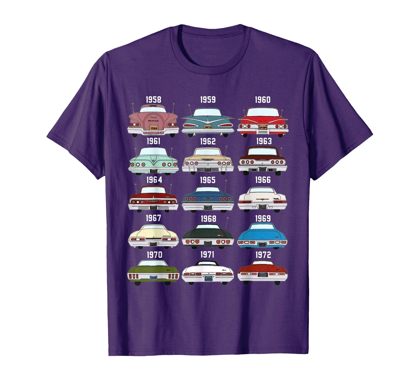 1958 59 60 61 62 63 64 65 66 67 68 69 70 71 72 impala ss T-Shirt