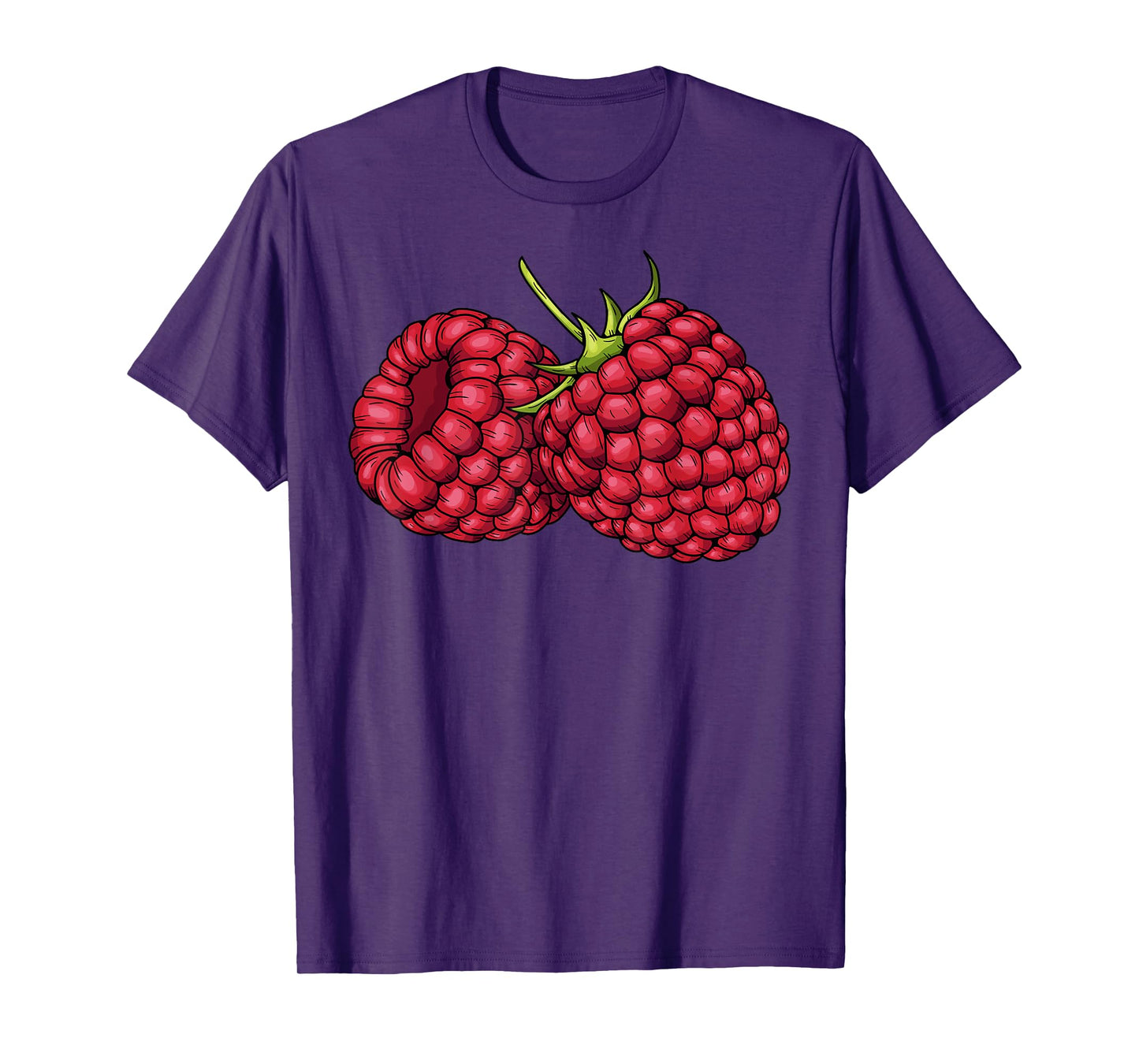 Sweet Raspberry Halloween Fruit Costume Raspberry Team Tee T-Shirt