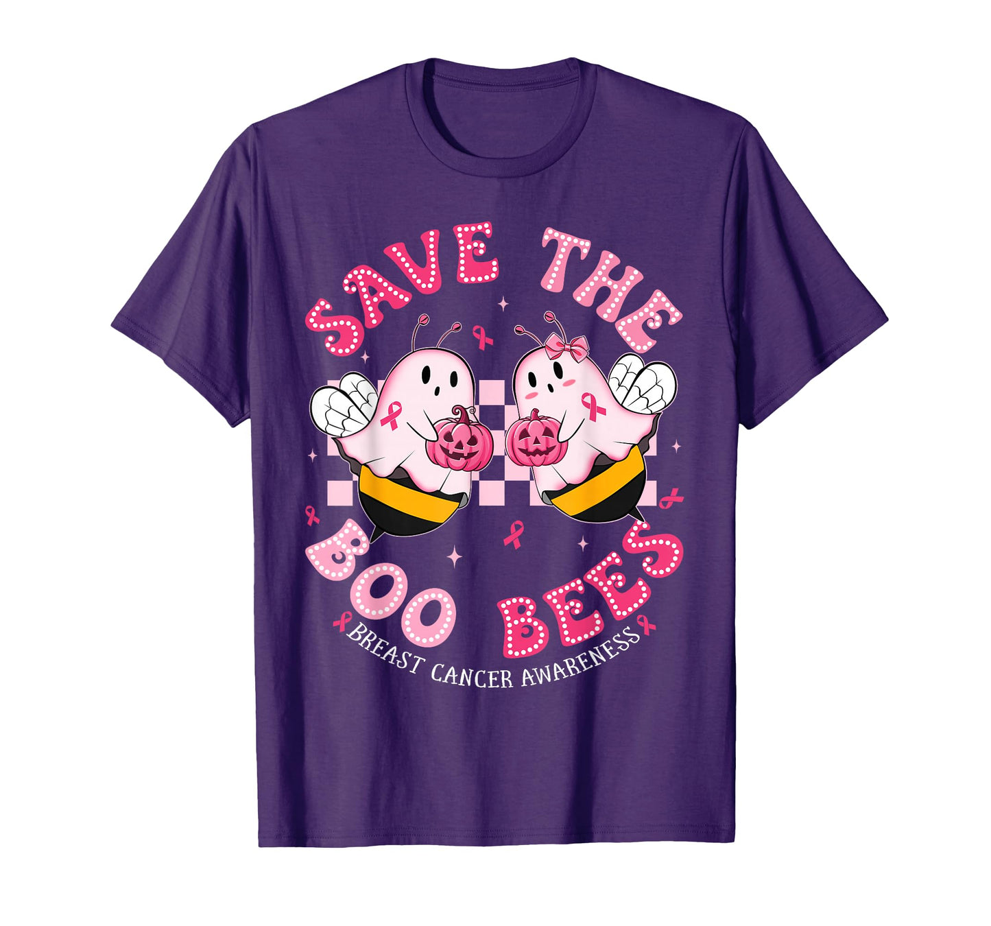 in October Wear Pink Unicorn Witch Breast Cancer Halloween T-Shirt