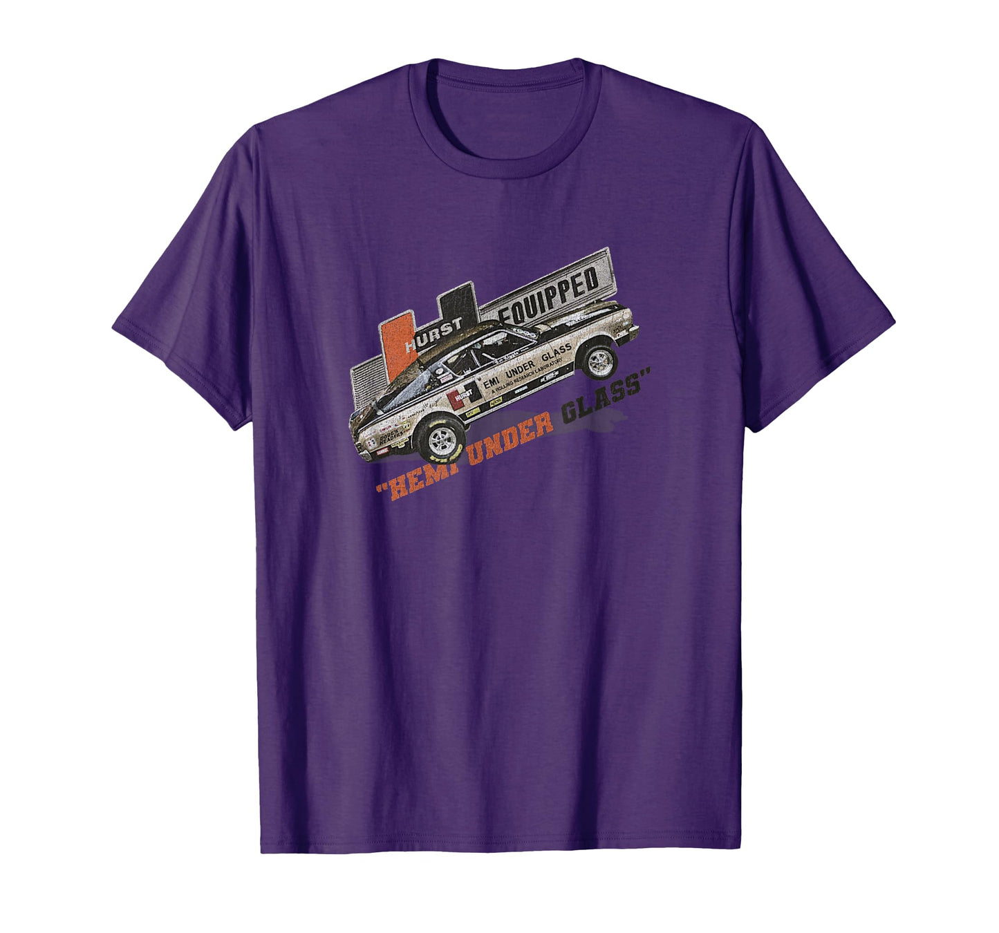 Vintage Retro Car Classic Hurst Performance Drag Race T-Shirt