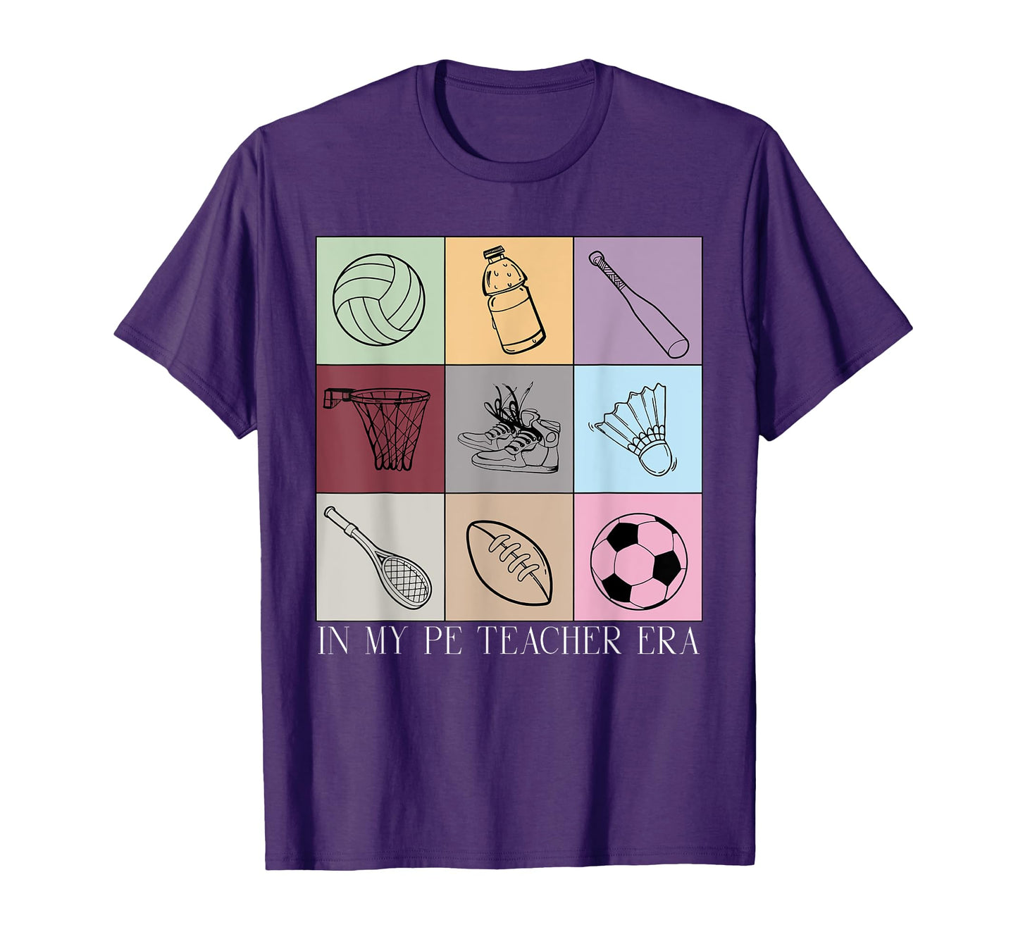 In My Physical Education Teacher Era PE Teacher Women Men T-Shirt