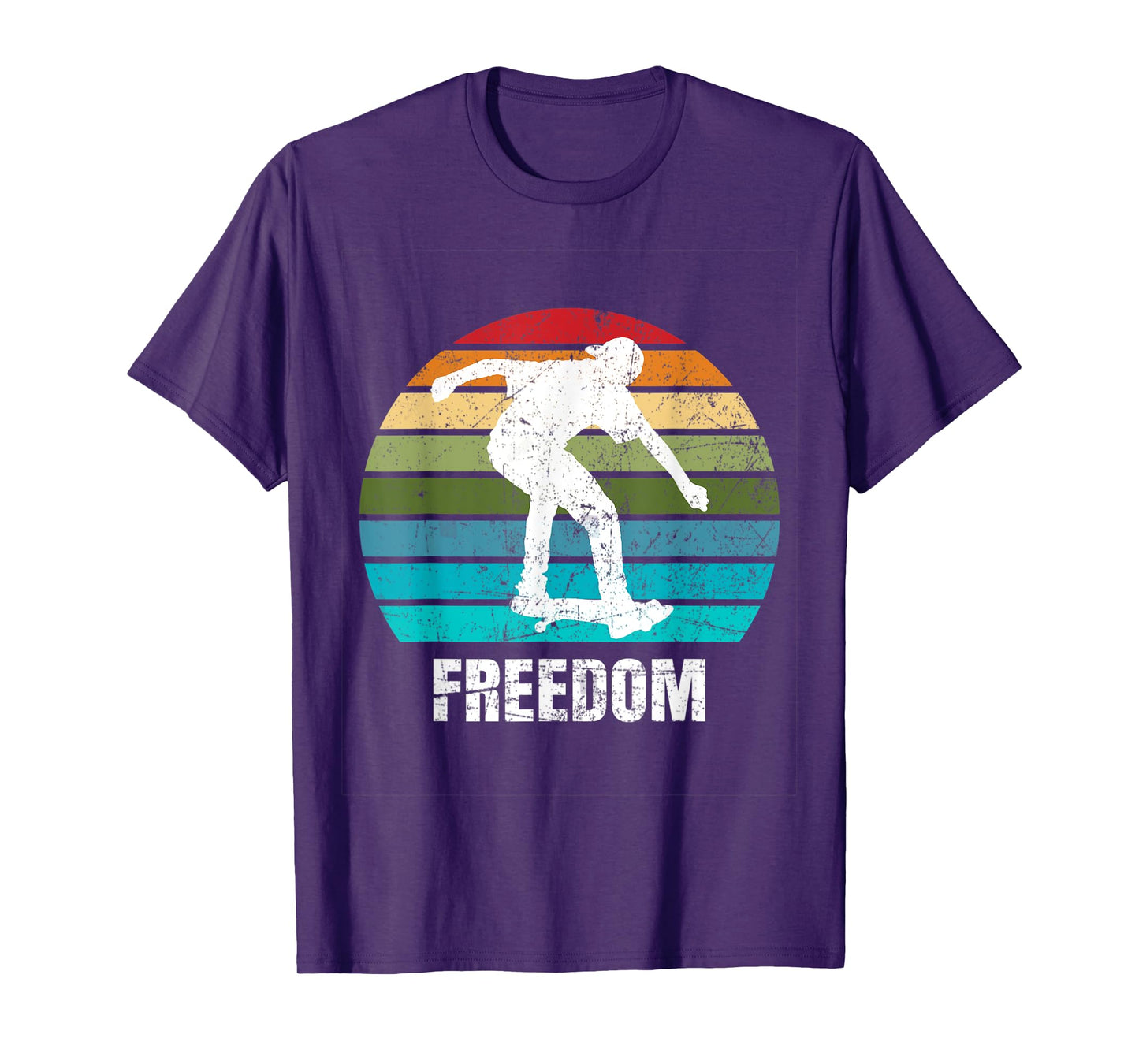 Skateboard means freedom t-shirt