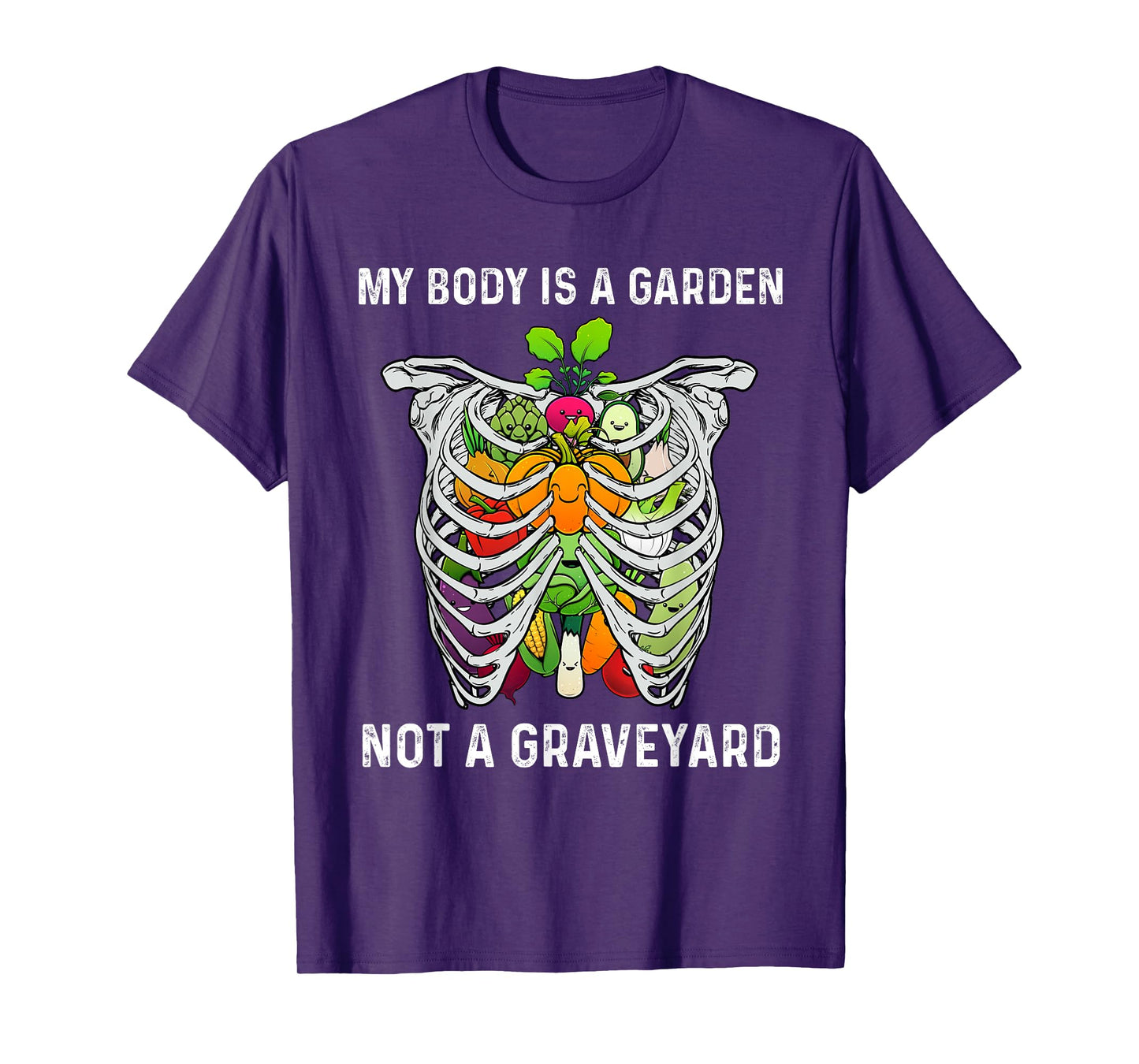 Funny Vegan Gift For Men Women Cool Vegetarian Foodie Eater T-Shirt