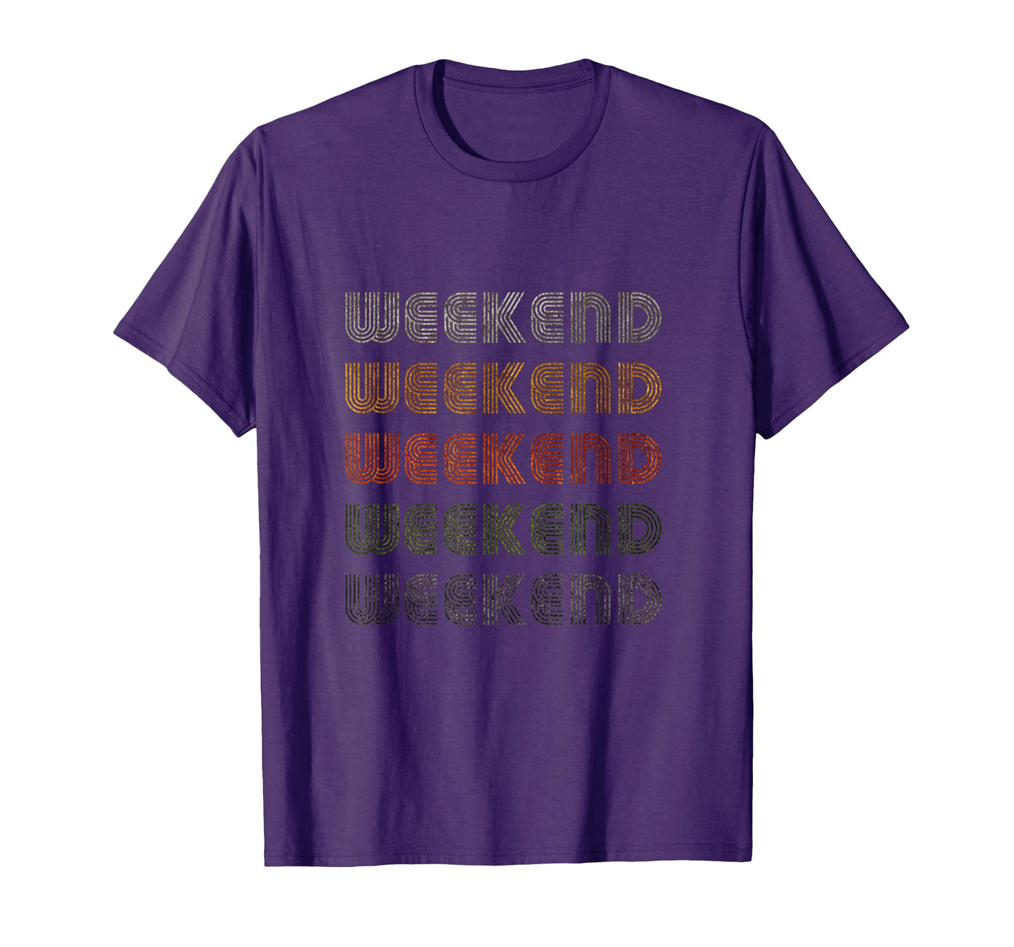 Love Heart Weekend Tee Grunge Vintage Style Black Weekend T-Shirt