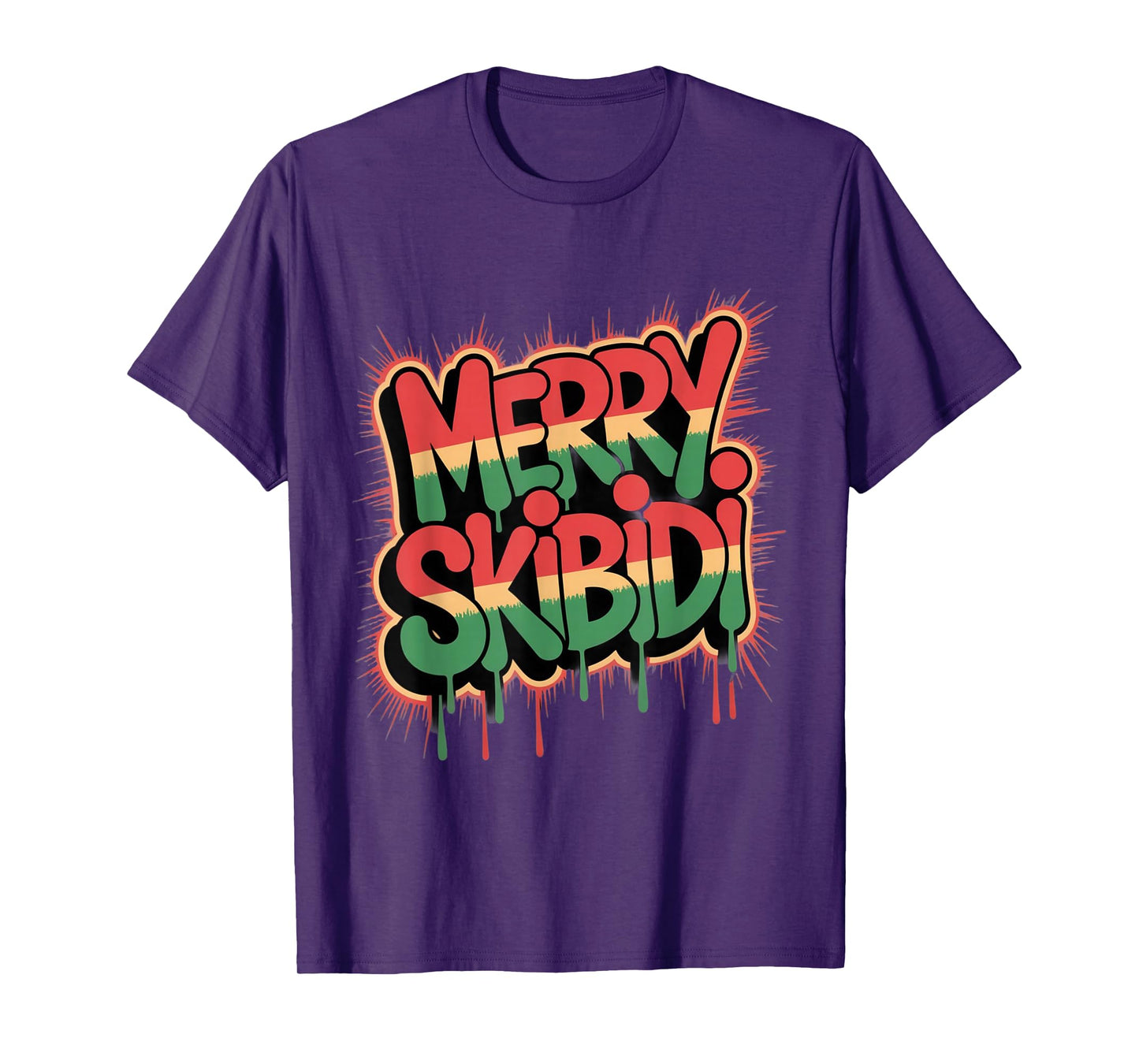 Funny Gen Alpha Gen Z Slang Funny Christmas Sweater T-Shirt