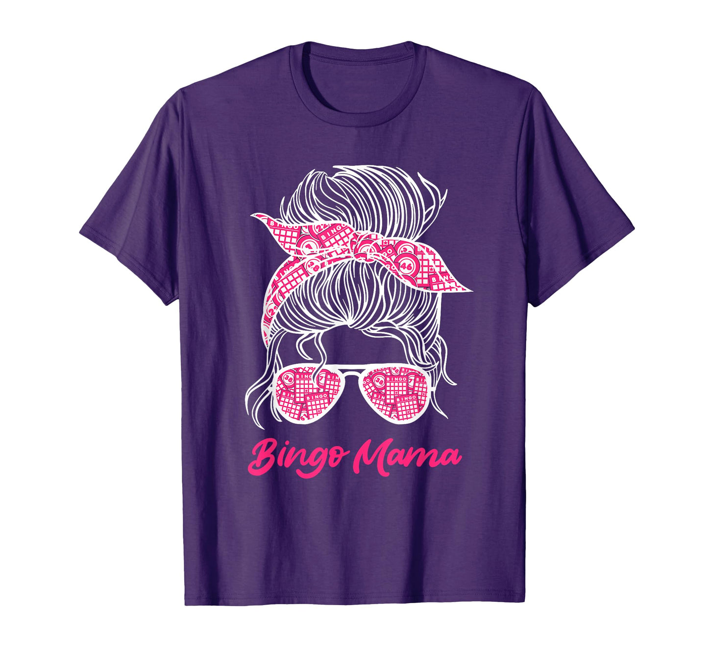 BINGO MOM Bingo Player Mom Bingo Birthday Bingo T-Shirt