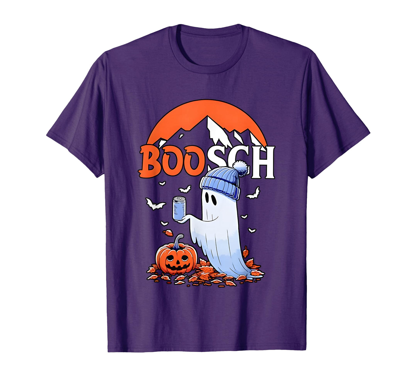 Ghost Boosch Beer Halloween T-Shirt