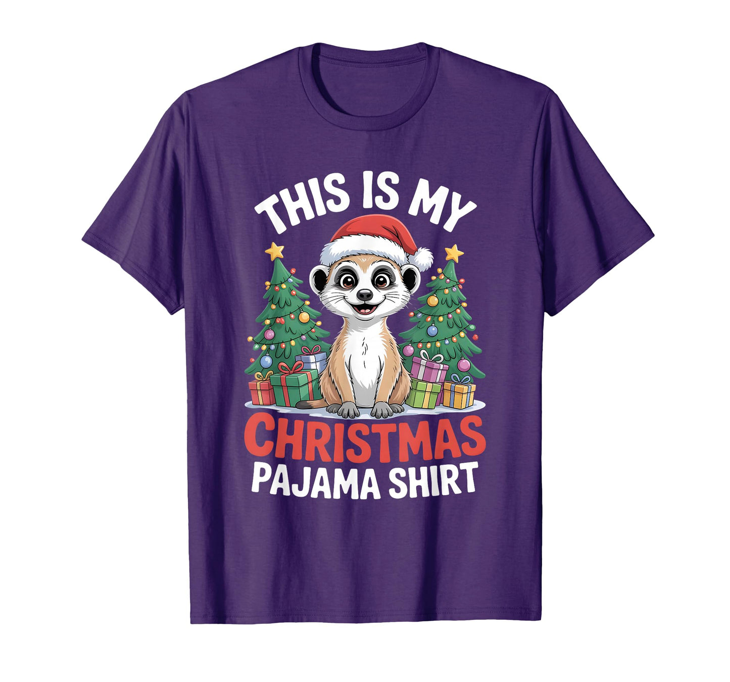 This is My Christmas Pajama Meerkat T-Shirt