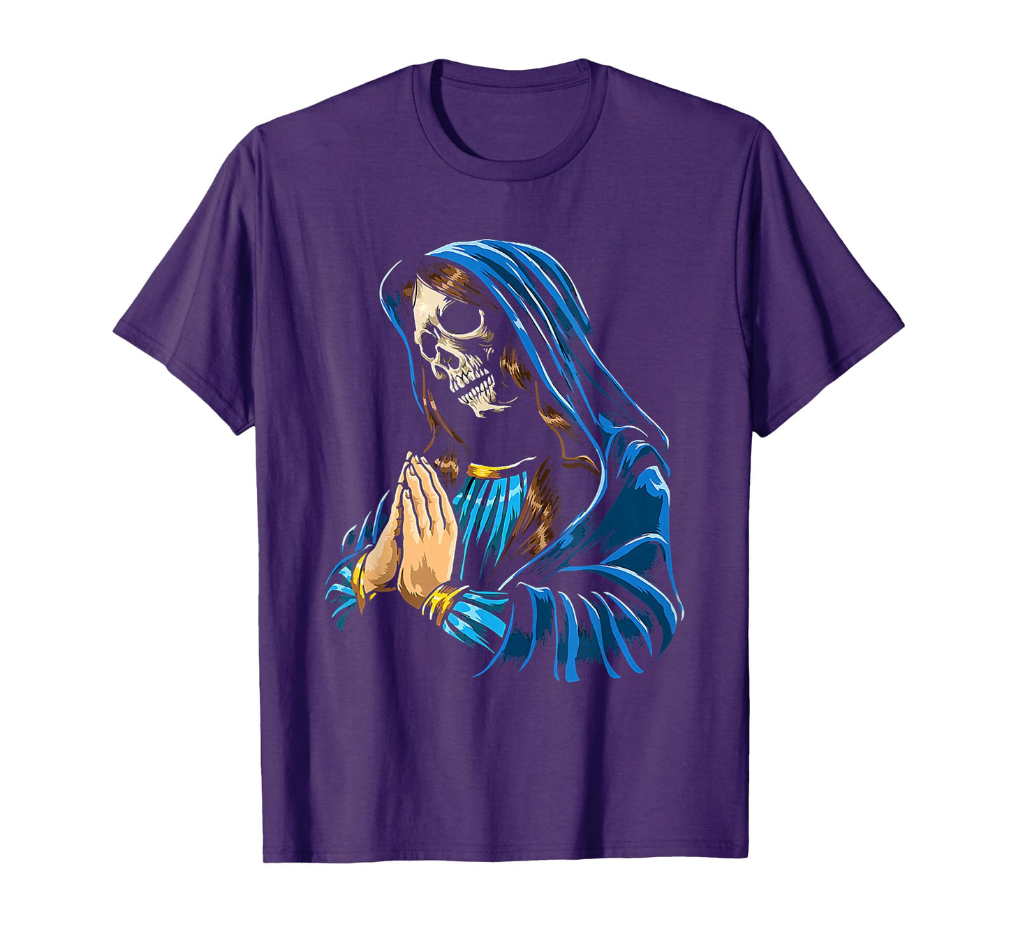 Praying La Calaveras Catrina Graphic Day of The Deads T-Shirt