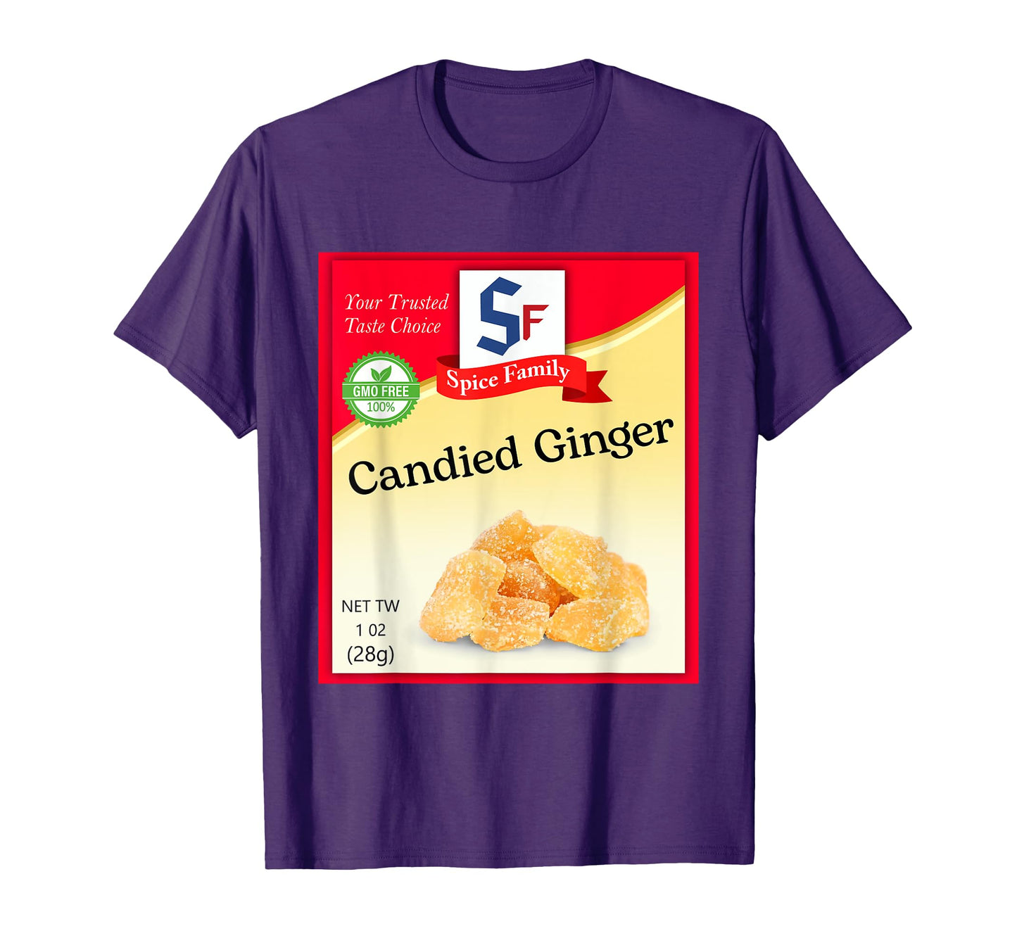 Candied Ginger Condiment Costume Holiday Spice Costumes T-Shirt