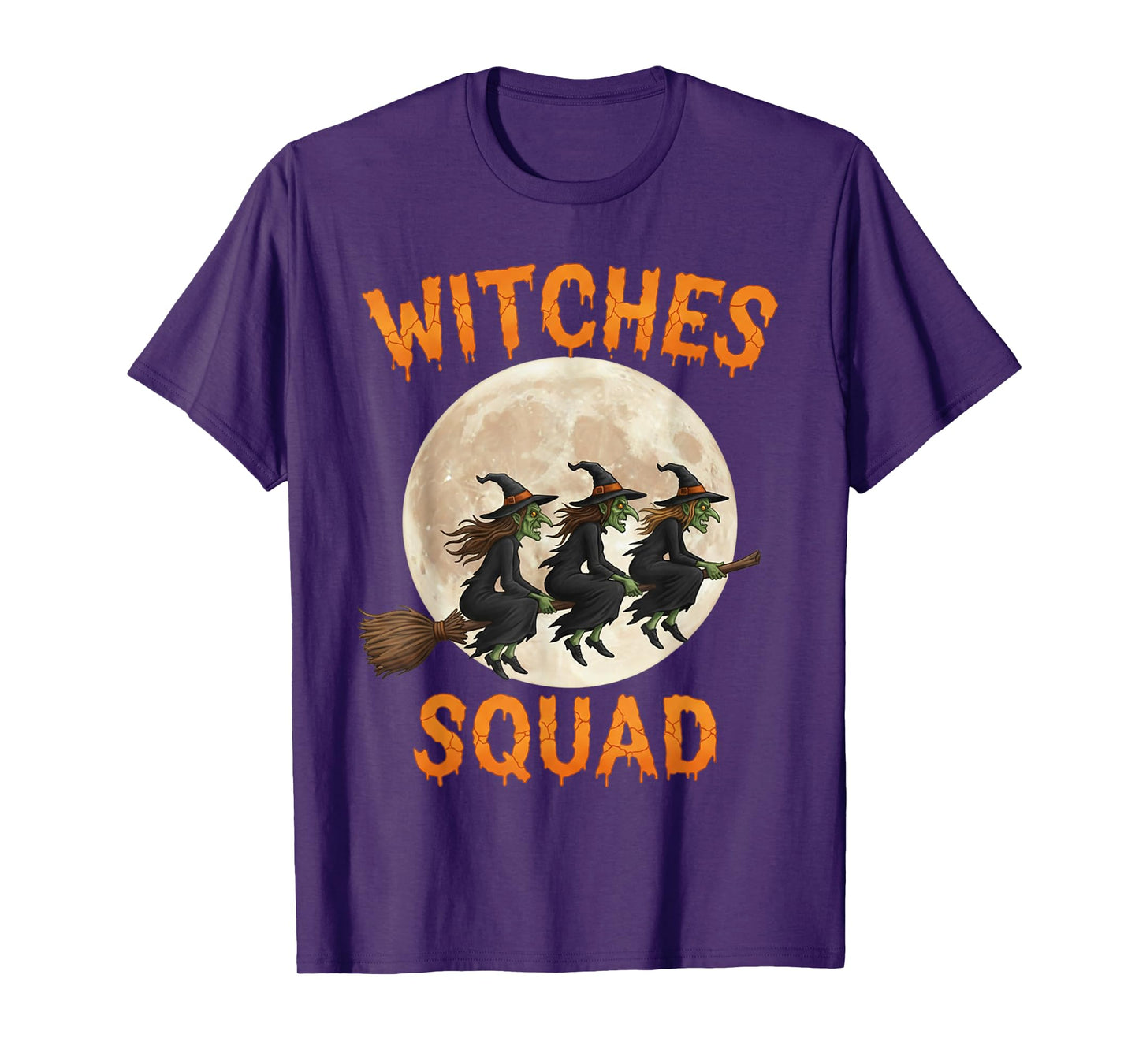 Halloween Scary Witches Squad T-Shirt