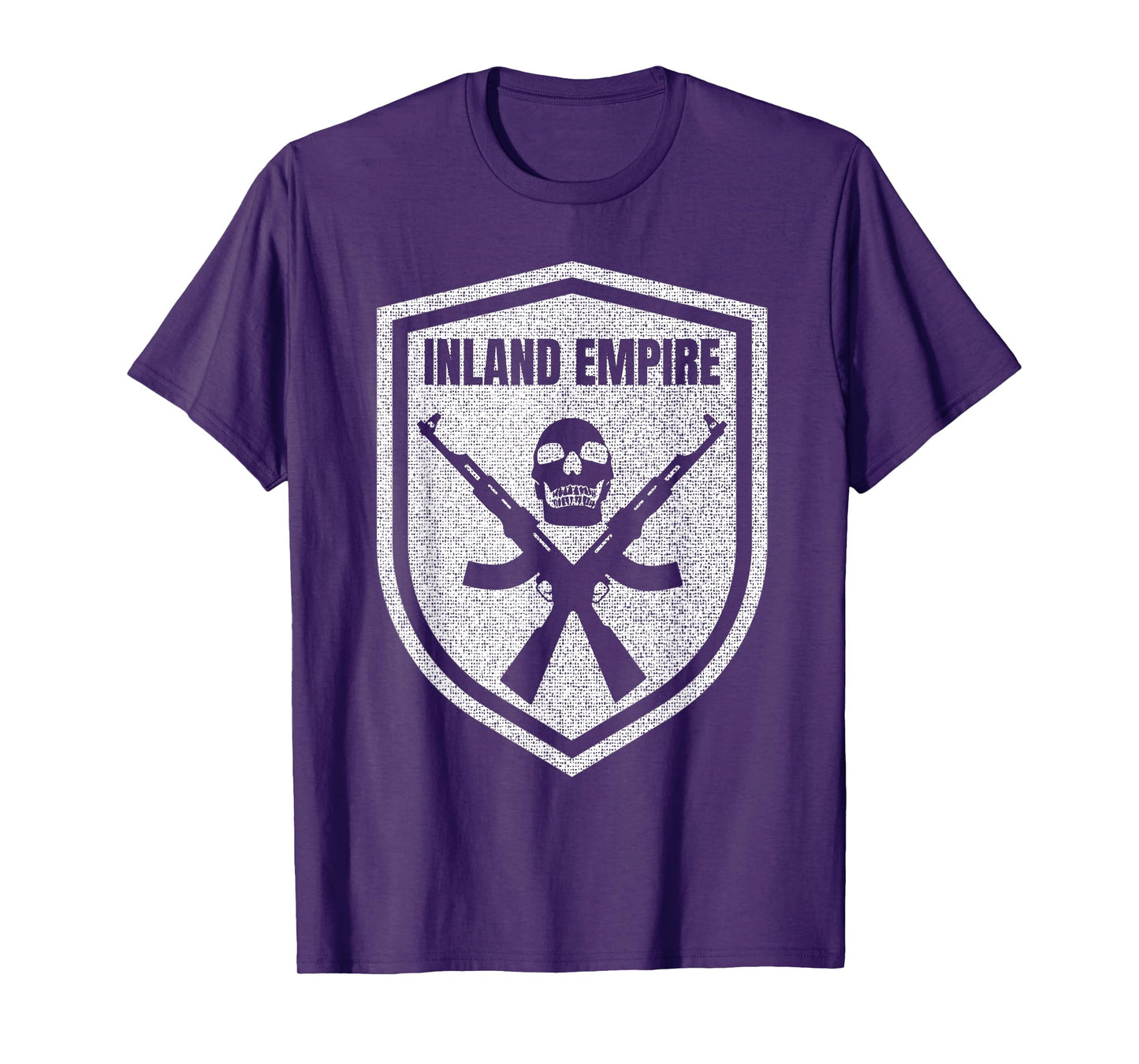Inland Empire California Skull AK-47 T-Shirt