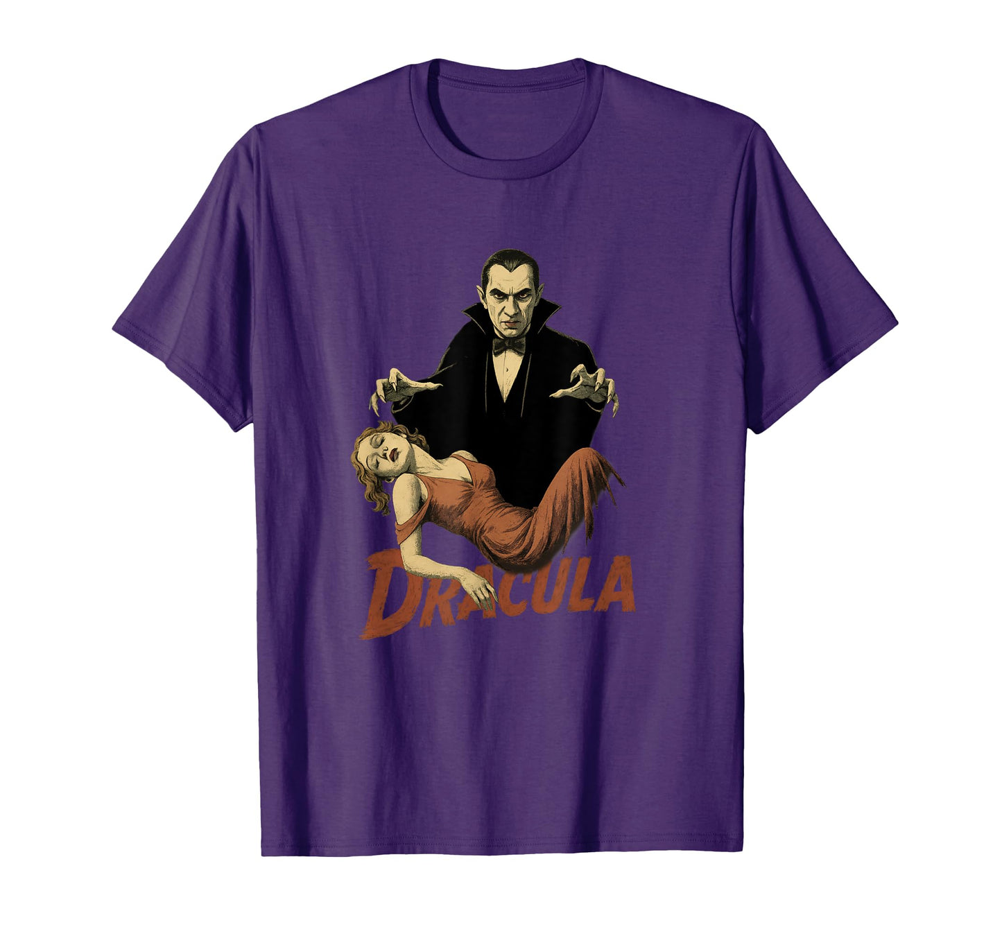 Vintage Dracula Horror Movie - Classic Monster Retro Design T-Shirt