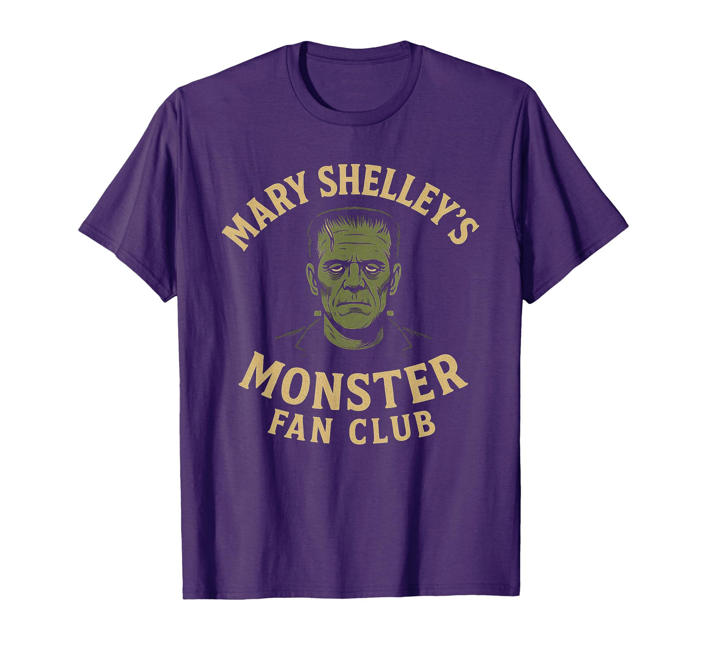 Mary Shelley's Monster Fan Club Gothic Horror Parody T-Shirt