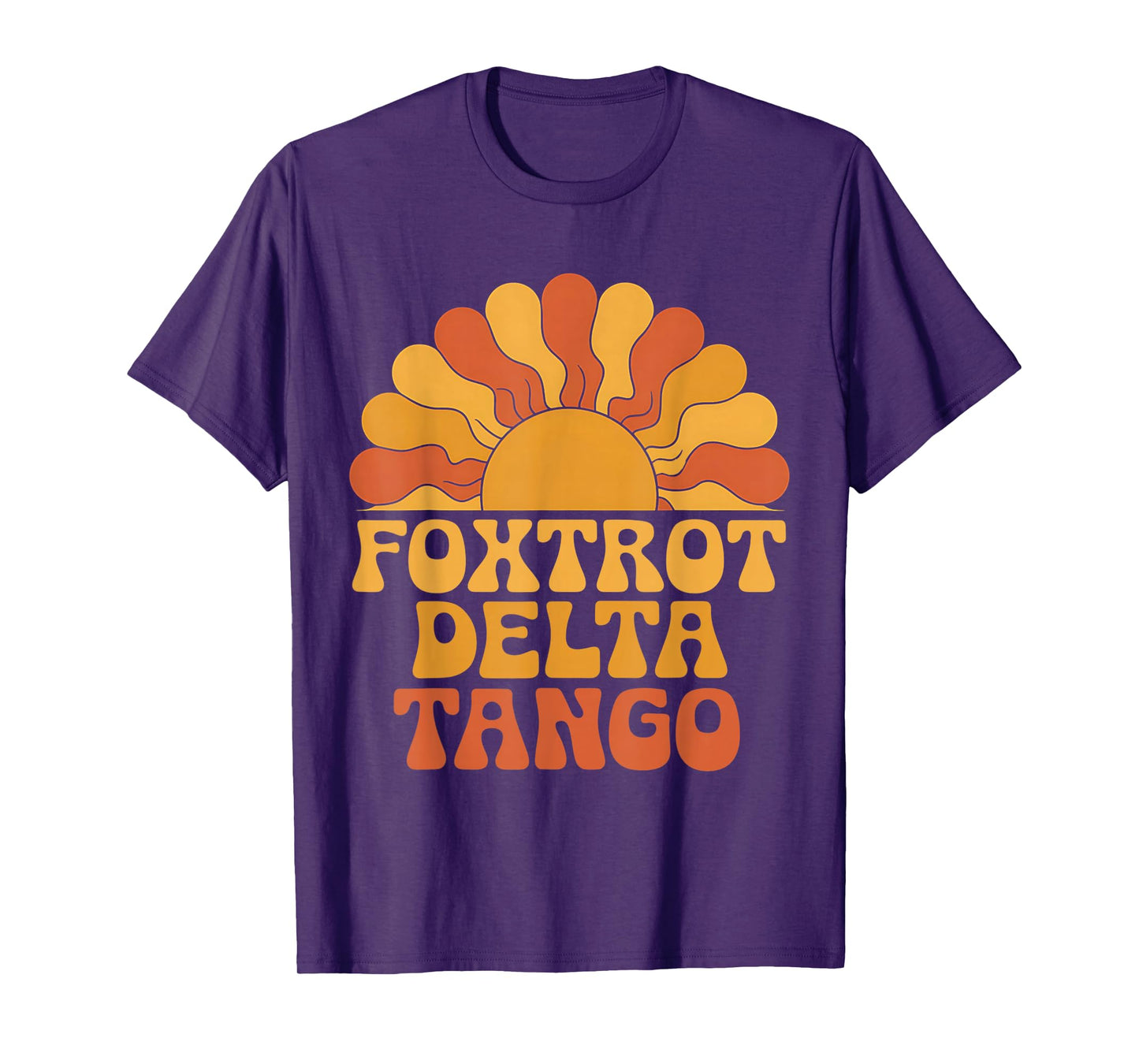 Foxtrots Delta Tangos Retro Vintage Boho T-Shirt