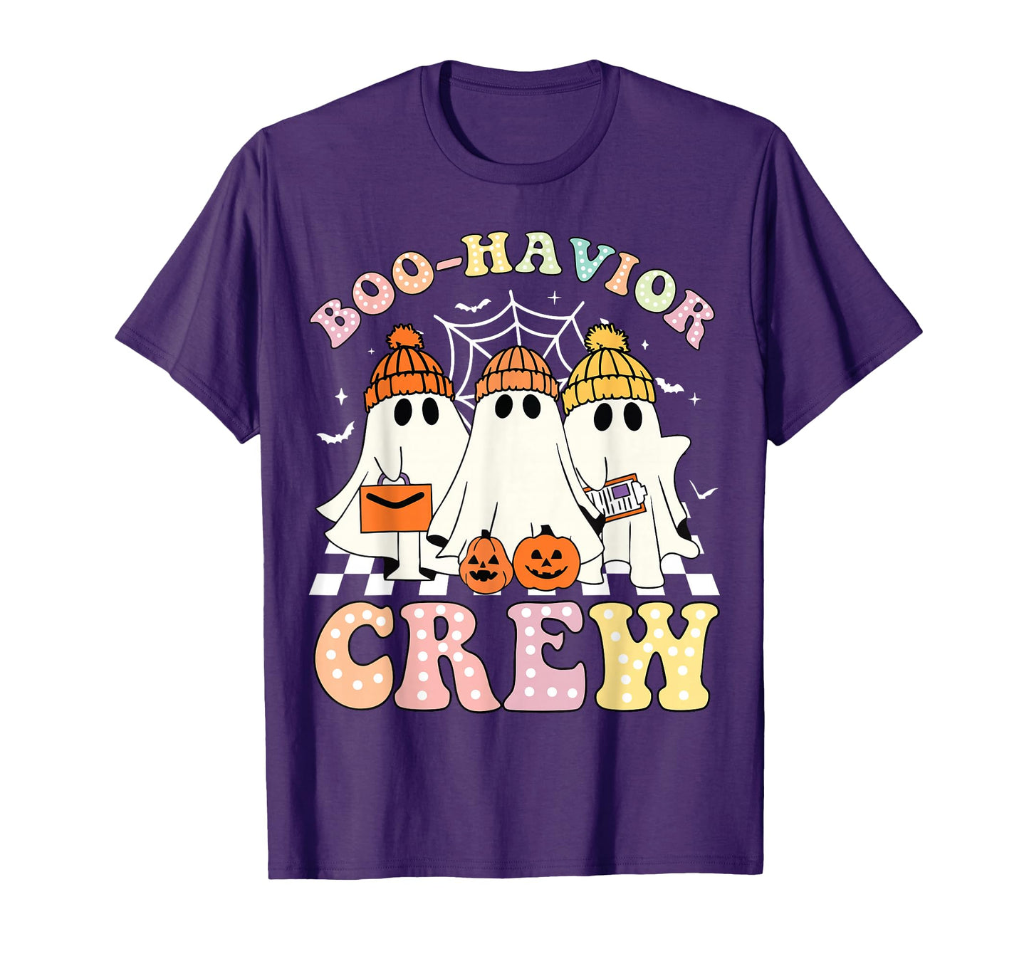 Boo Havior Crew Behavior Analyst Halloween ABA RBT T-Shirt