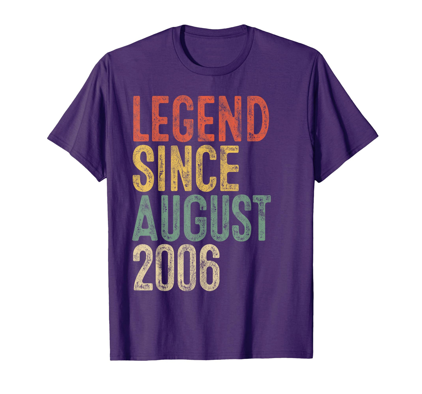 Legend 2006 19th Birthday Gifts for Boy Girl 19 Year Old T-Shirt