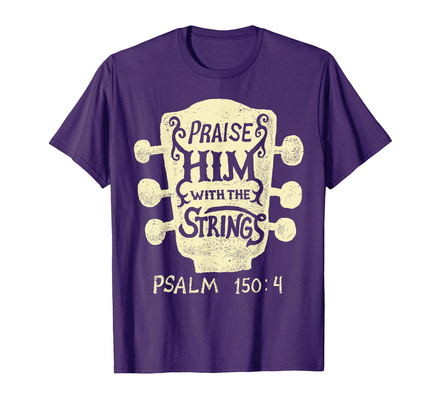 Guitarists Praise Him With The Strings Acoustic Guitar Music T-Shirt