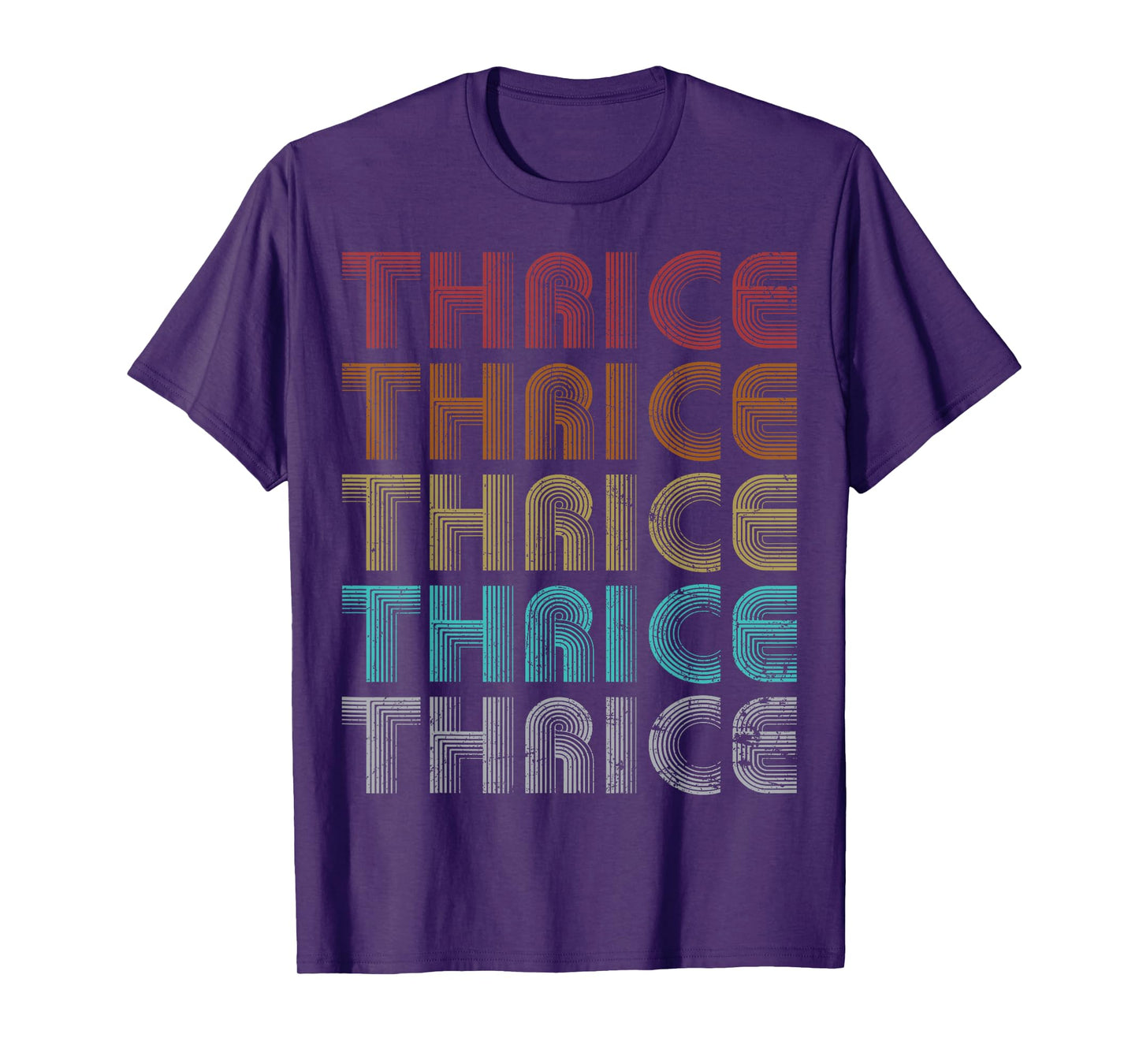 Thrice Family Name I Love Thrice Personalized Vintage T-Shirt