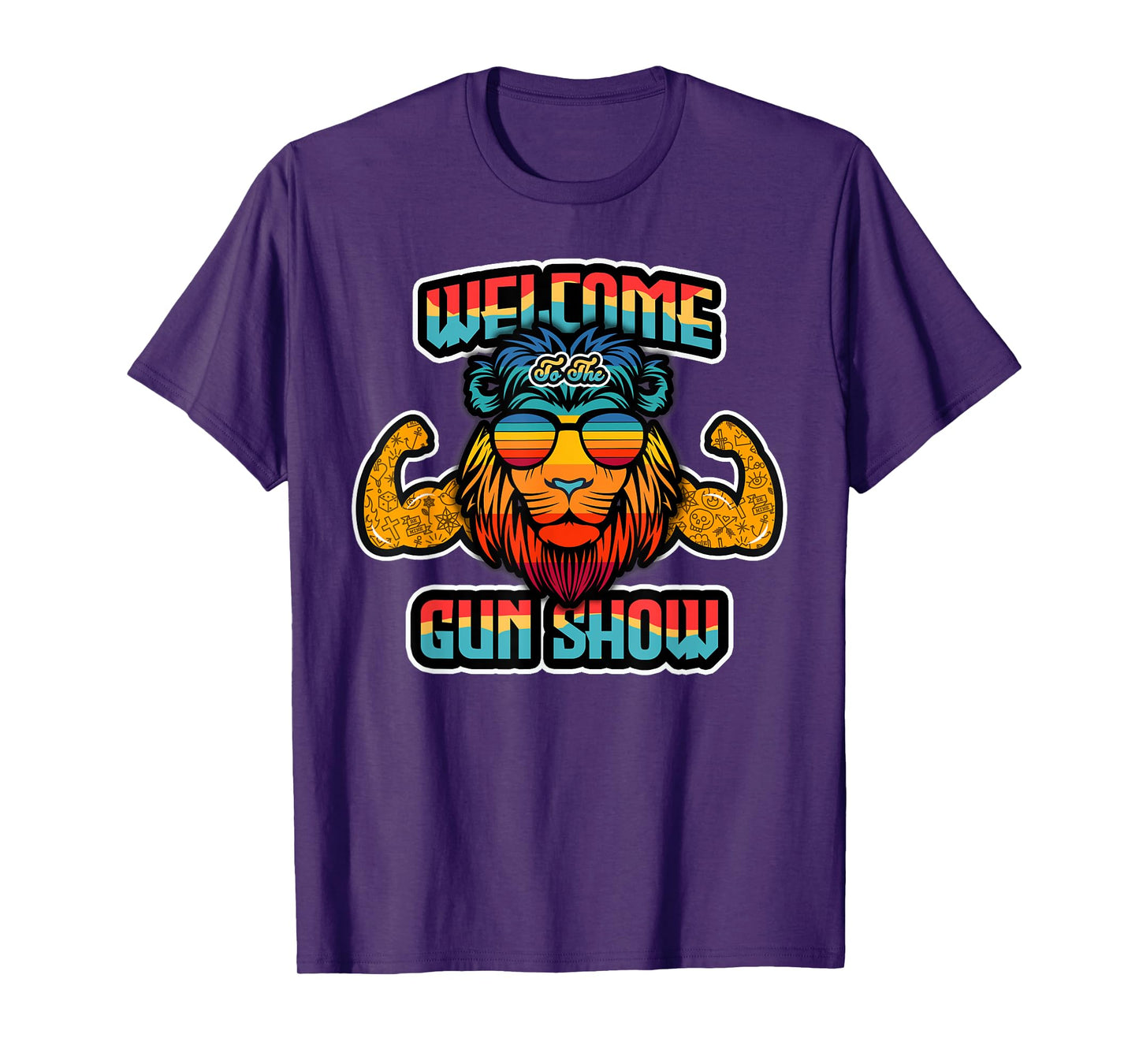 Lion - Welcome to Gun Show Gift T-Shirt