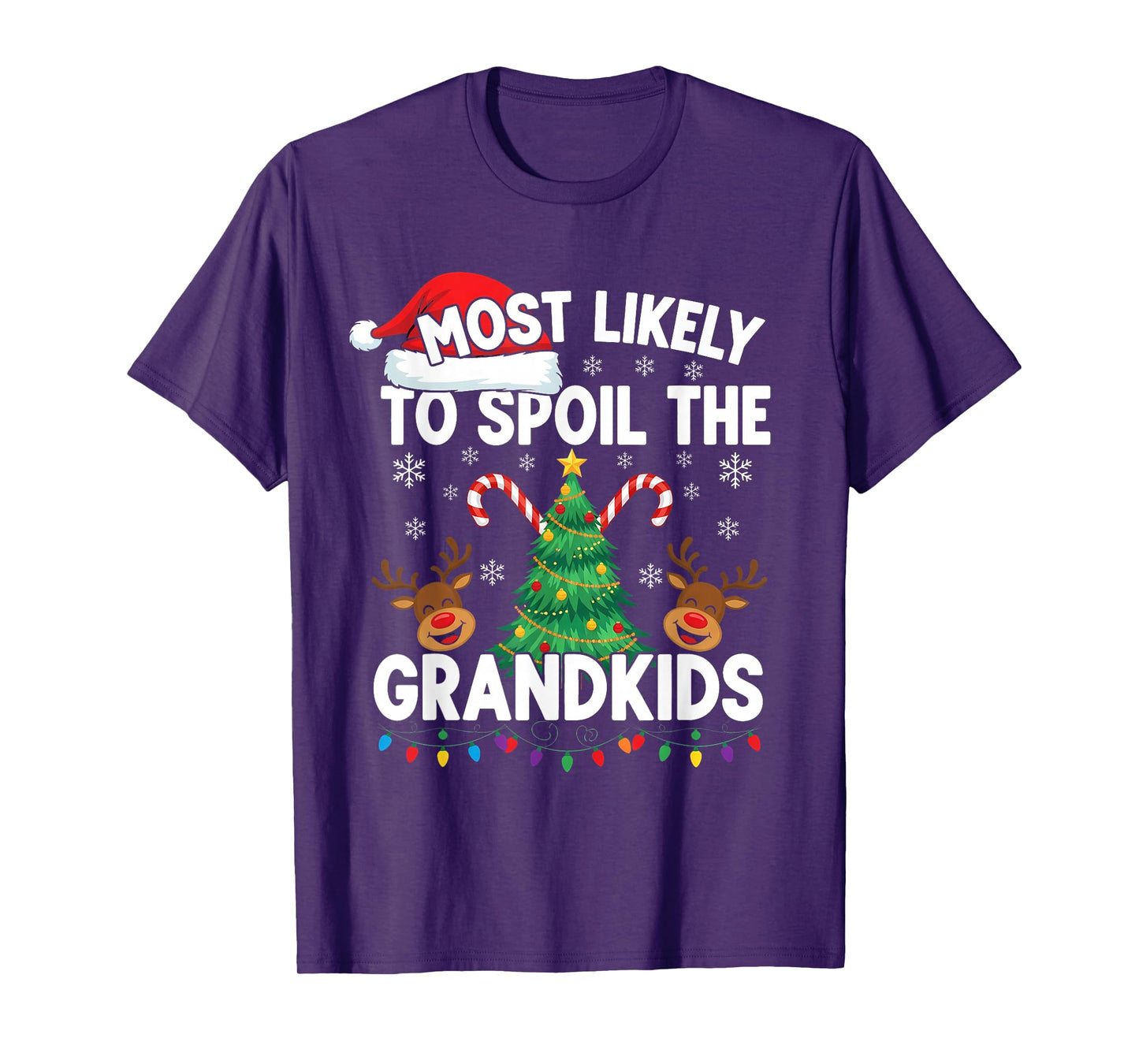 Christmas Party Most Likely to Spoil The Grandkids Men T-Shirt