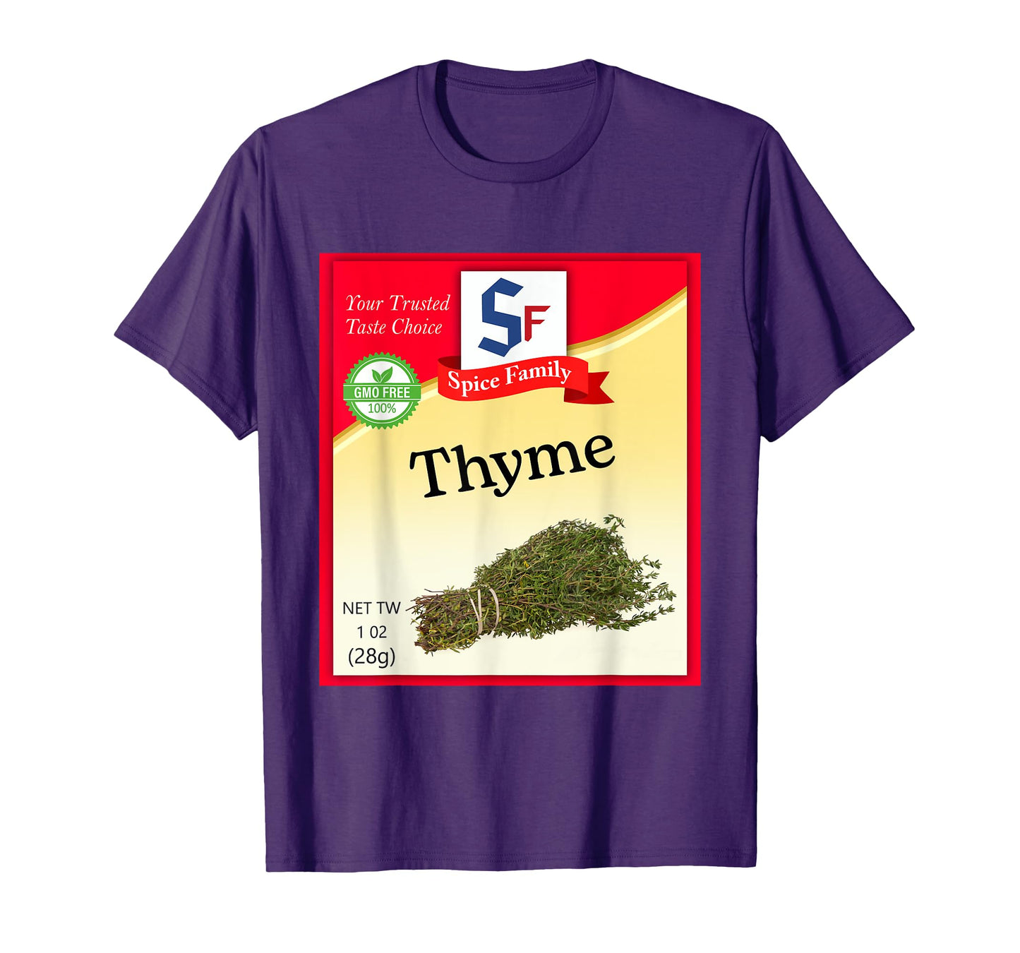 Thyme Condiment Costume Holiday Spice Costumes T-Shirt