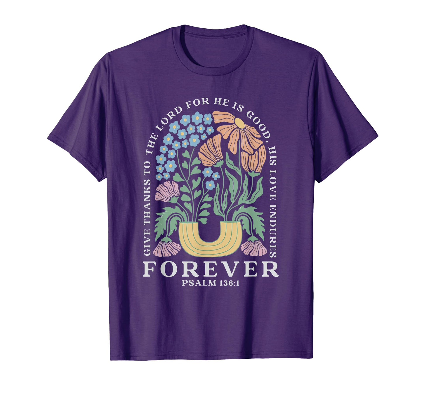 Boho Christian Shirt Women Bible Verse Jesus Vintage Floral T-Shirt