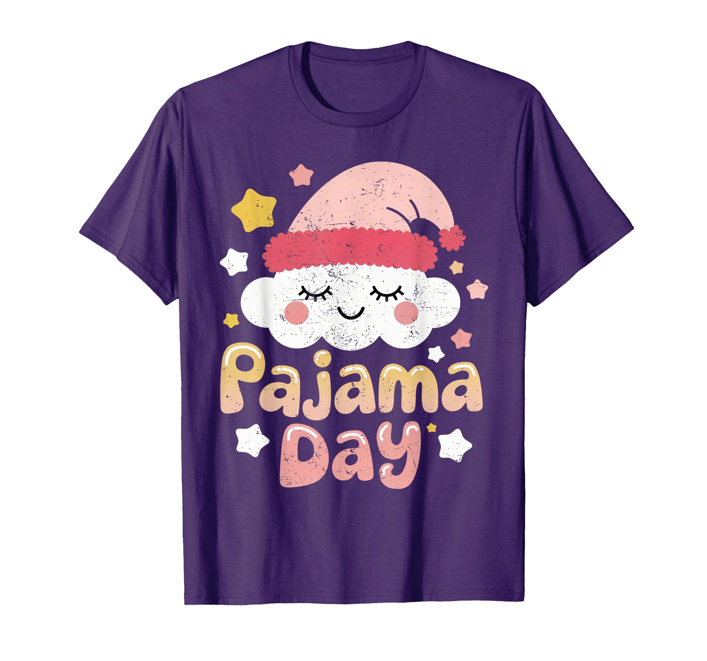 Pajama Day School Spirit Week Fun Cloud Teacher Student Cute T-Shirt