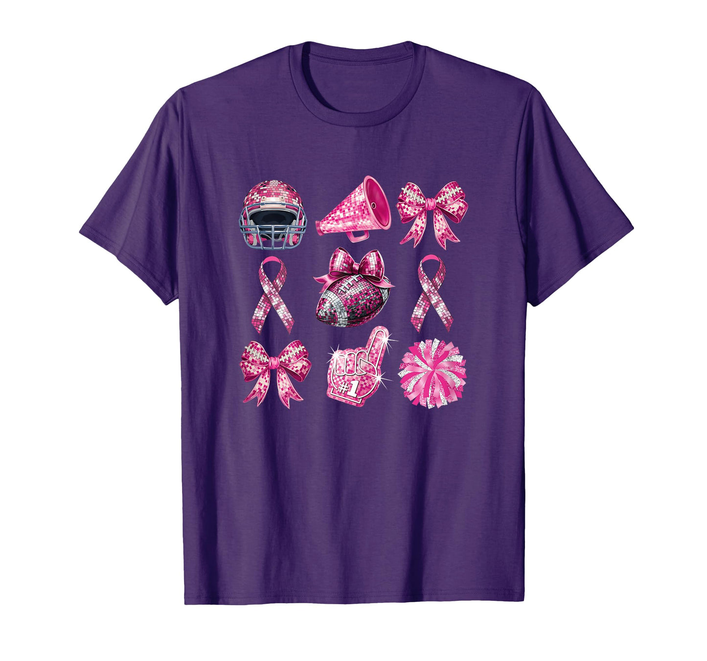 Funny Pink Out Tackle Breast Cancer Awareness For Mothers T-Shirt
