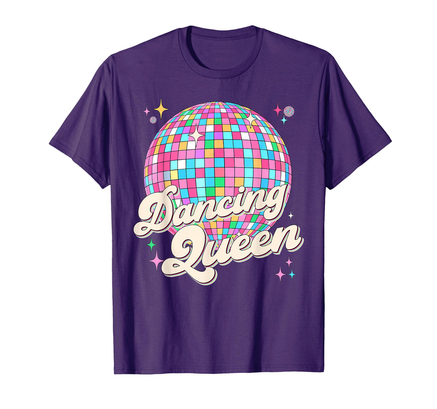 Dancing Queen Shirt Vintage Dancing 70s Women Girl T-Shirt