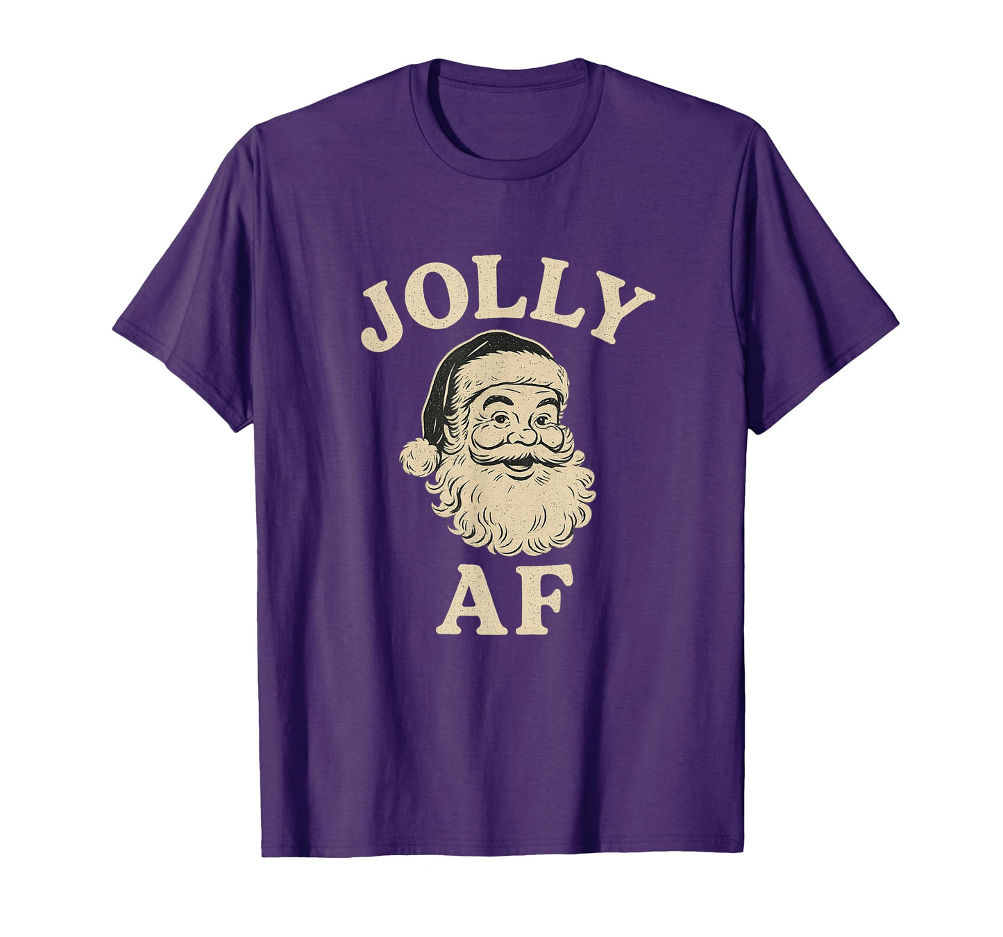 Jolly Santa Claus Vintage Humor Design T-Shirt