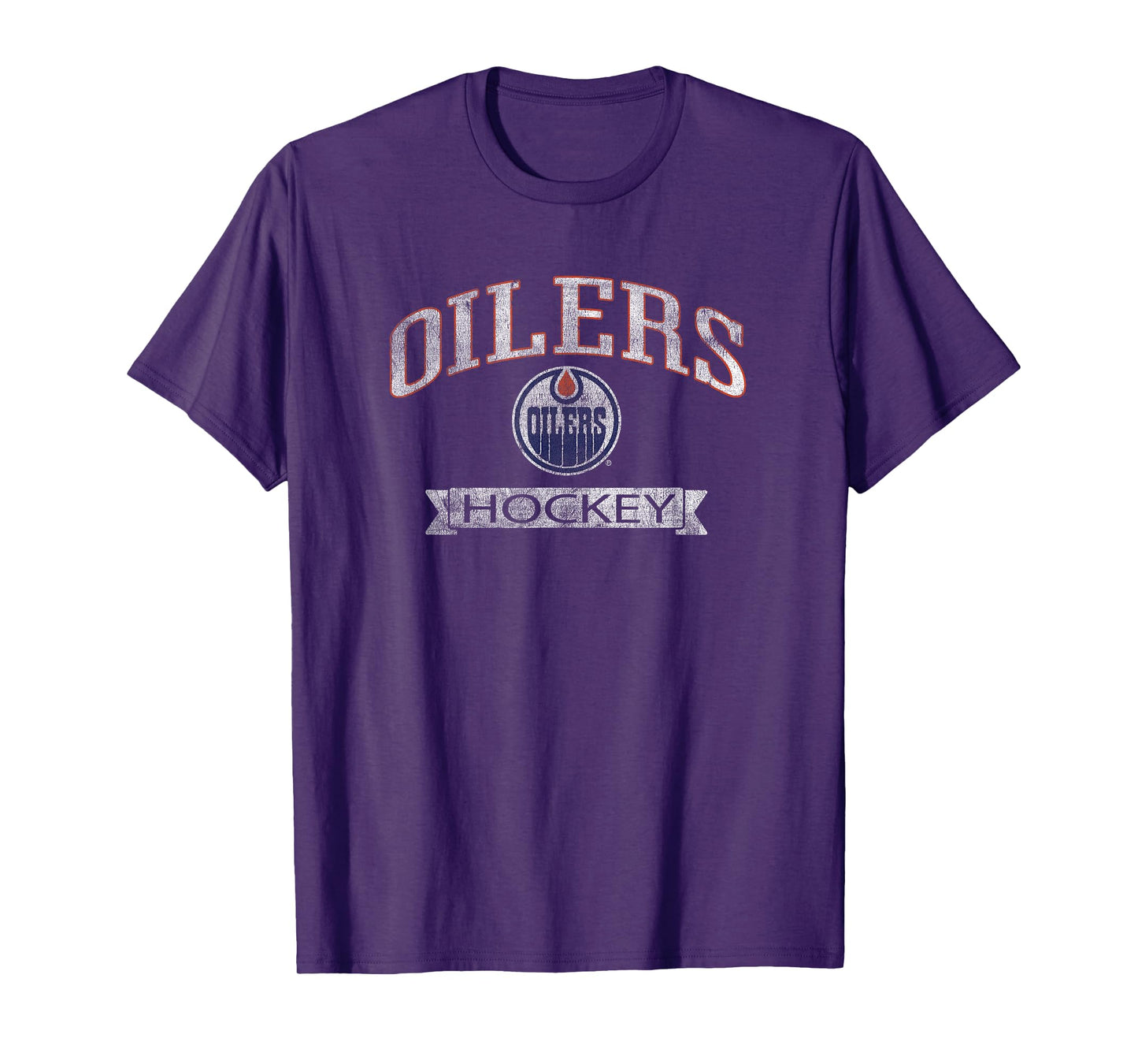 Edmonton Oilers Vintage Hockey Officially Licensed T-Shirt