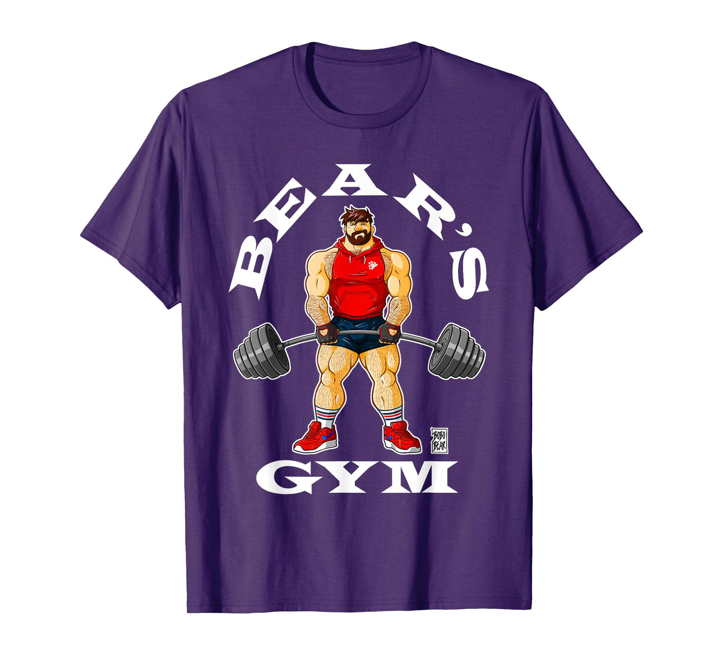 Adam Likes Bears Gym T-Shirt