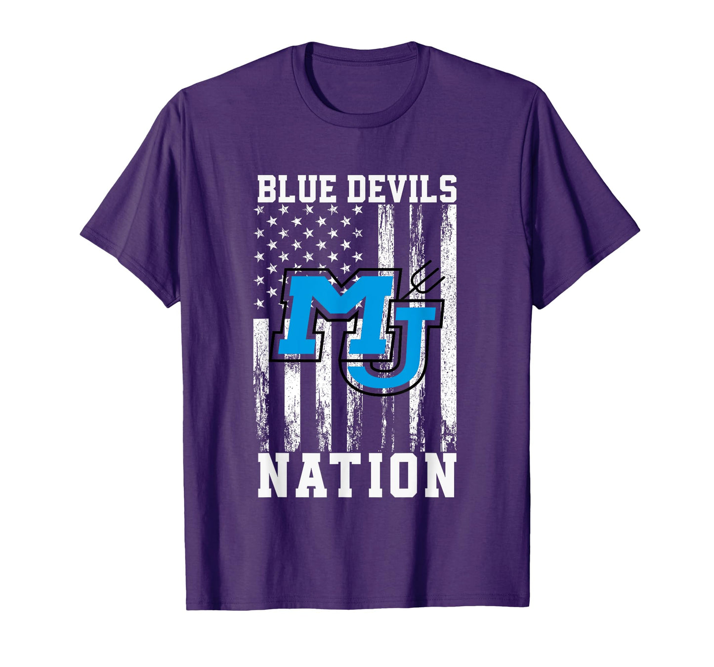 Mortimer Jordan Blue Devils Logo Nation HS T-Shirt
