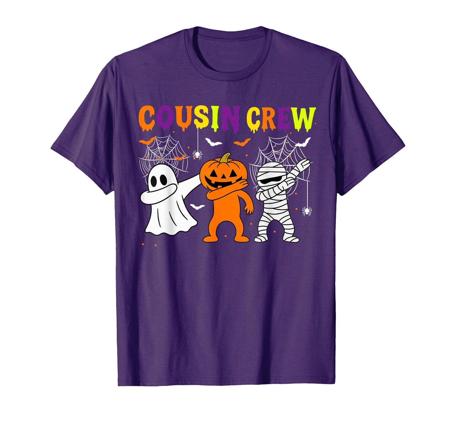 Halloween Cousin Crew 2025 Kids Matching Cousins Spooky T-Shirt
