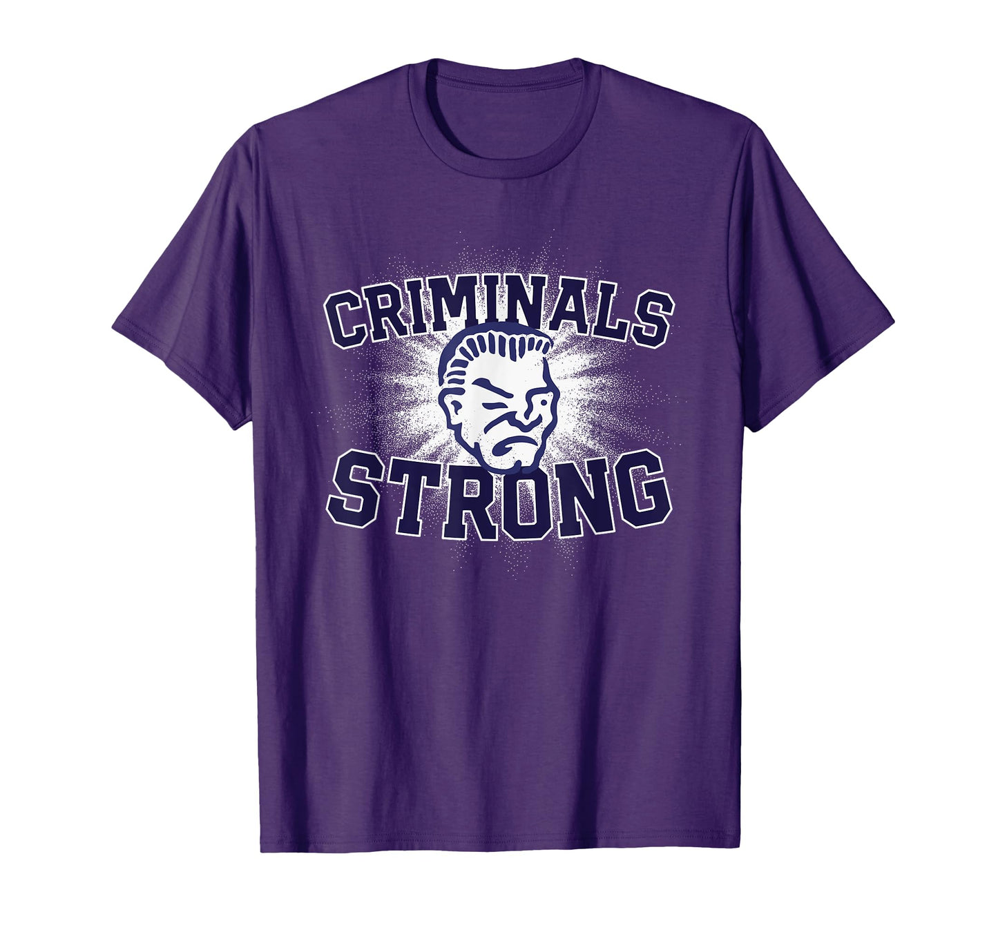 Yuma Criminals Logo Strong Flag HS T-Shirt