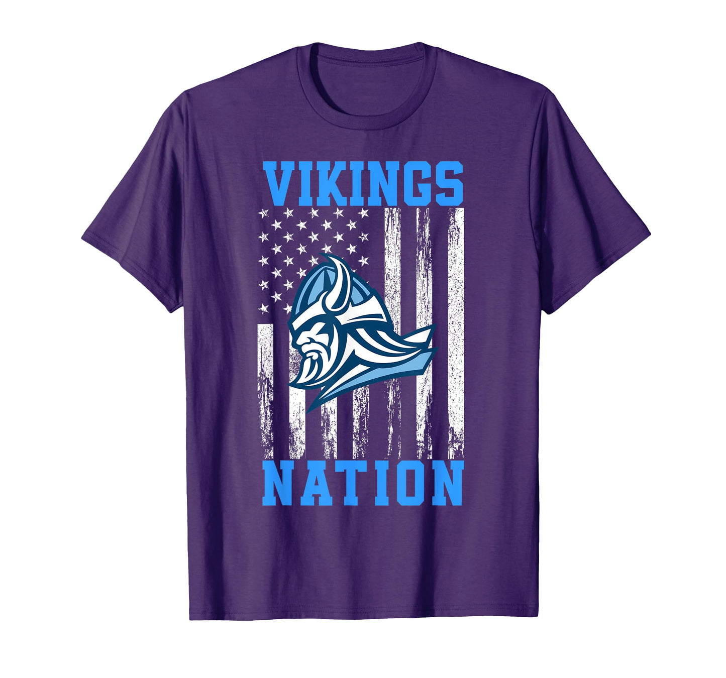 Pleasant Valley Vikings Logo Nation HS T-Shirt