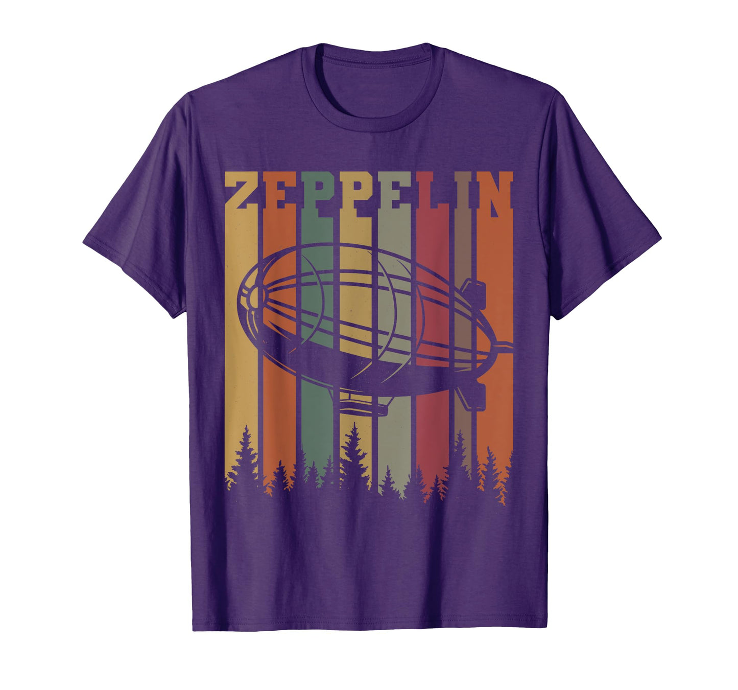 Vintage Zeppelin 80s Dirigible Retro Airship Mens & Womens T-Shirt