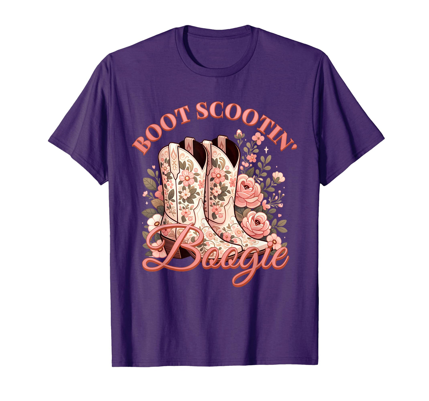 Boot Scootin’ Boogie Retro Vintage Western Cowboys Music T-Shirt