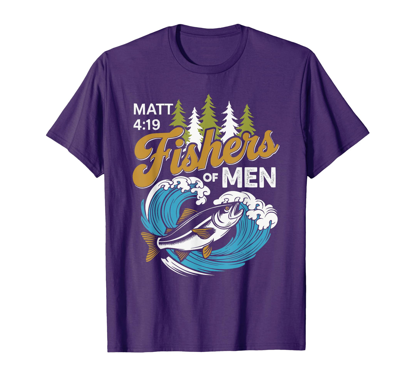 Fishing Jesus Christ Religion Christian Fisher Christianity T-Shirt