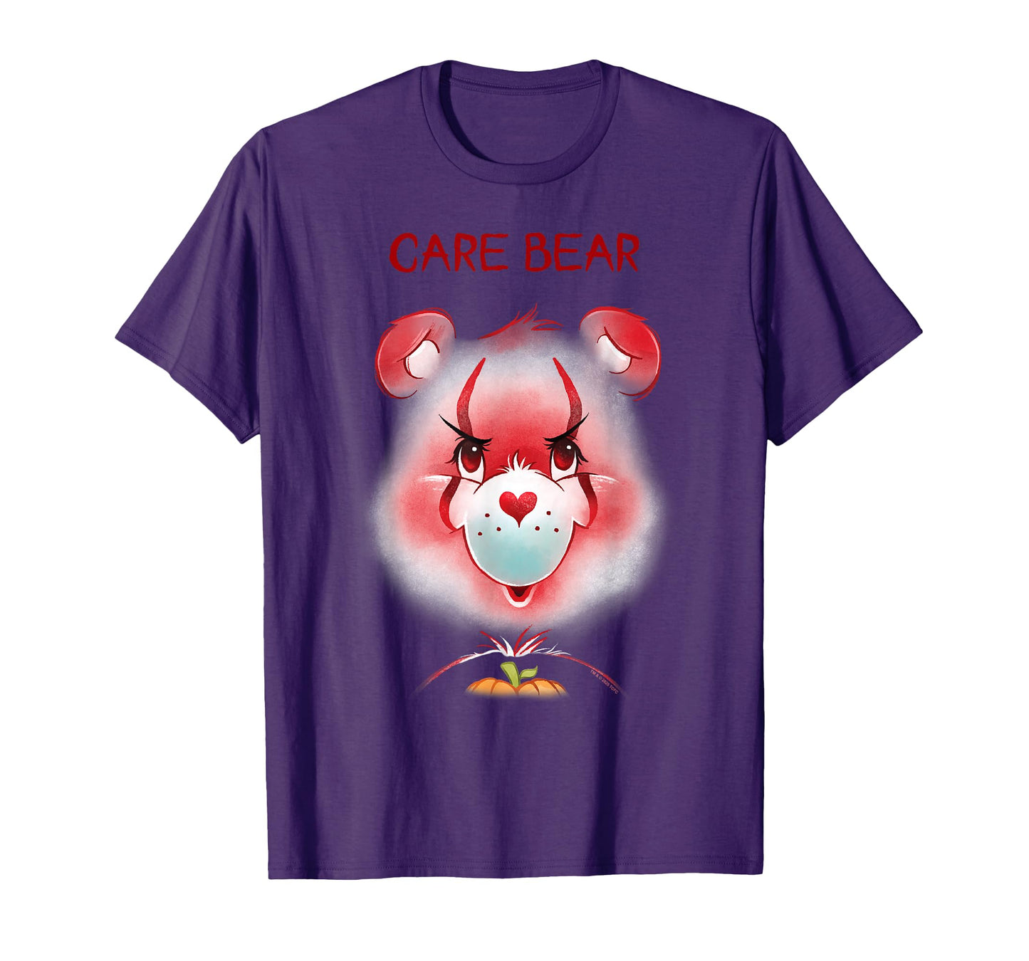 Care Bears Halloween Scary Clown Face Horror Movie Poster T-Shirt