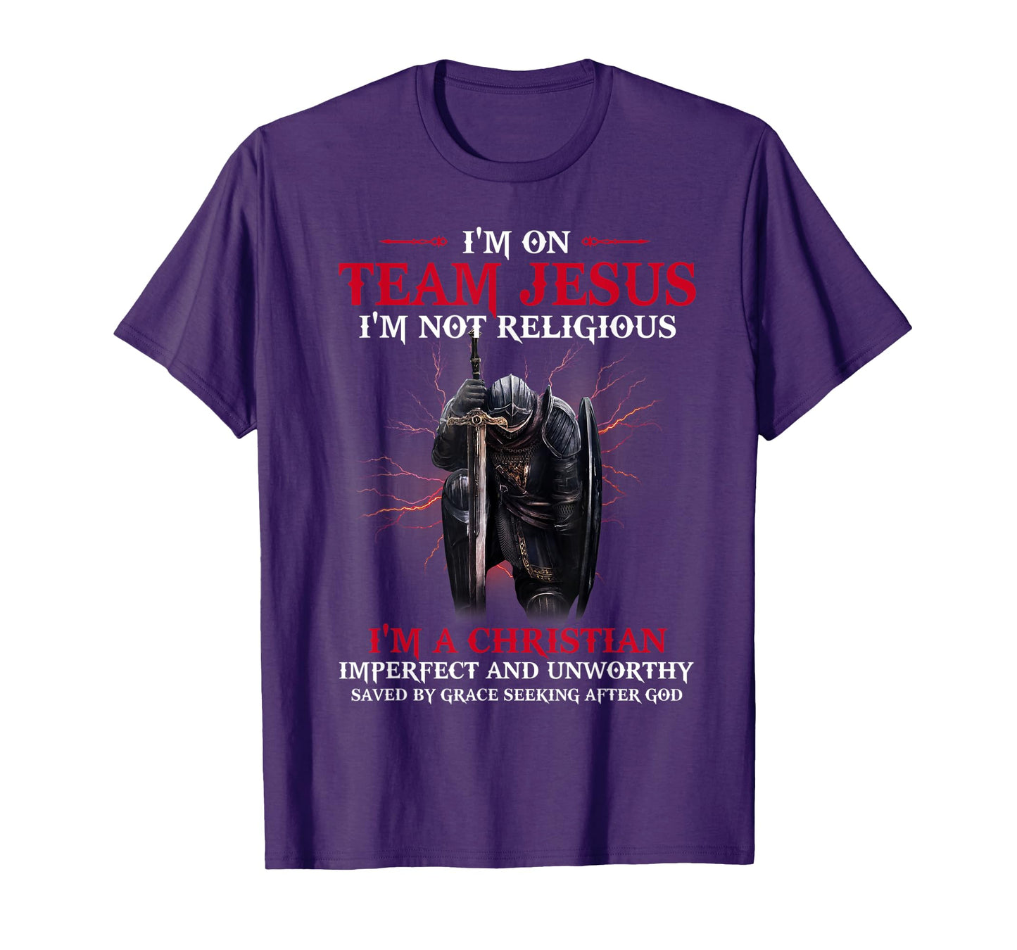 I'm On Team Jesus I'm A Christian T-Shirt