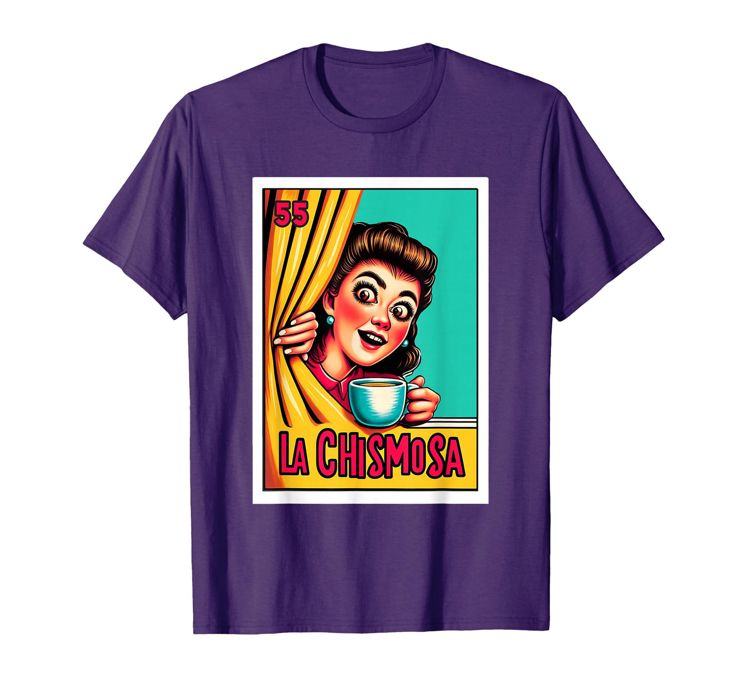 Mexican Lottery Designs Mexican La Chismosa Parody Lottery T-Shirt