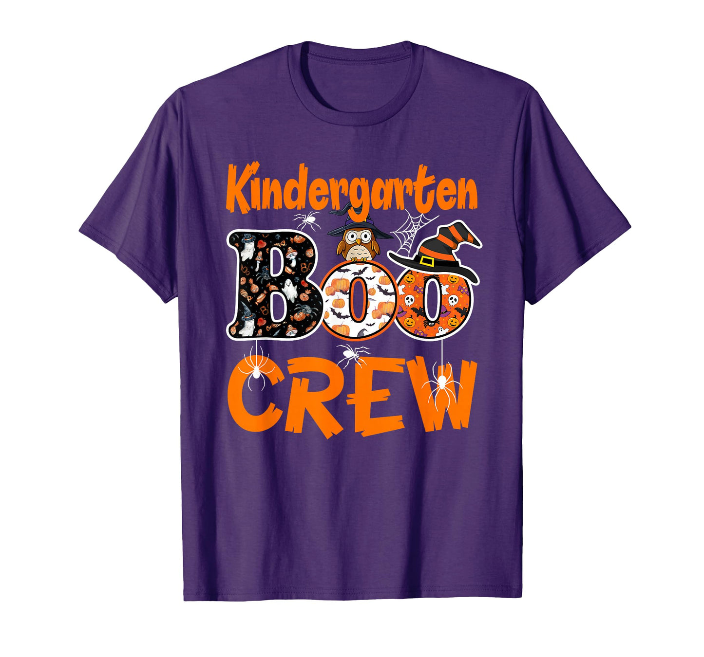 Kindergarten Boo Crew Teacher Student Halloween Costume 2025 T-Shirt