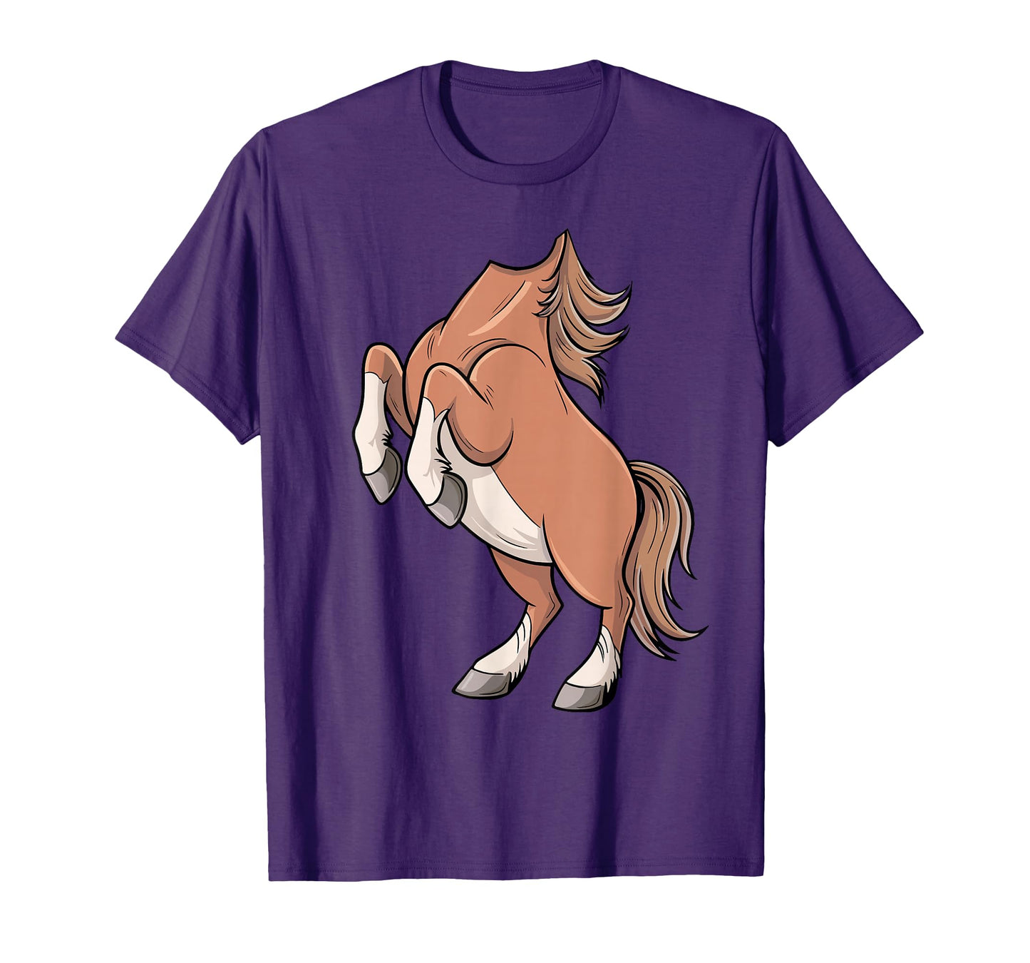 Horse Shirt Adult Kids Men Women Body Horse Costume T-Shirt