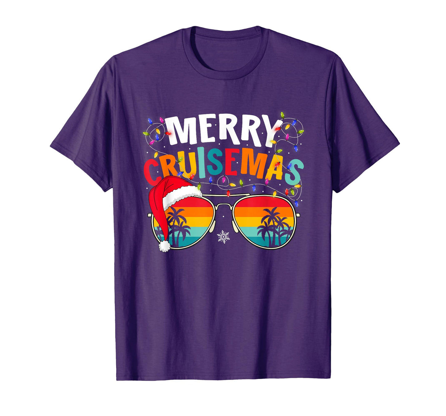 Merry Cruisemas Cruise Ship Cruising Vacation Christmas T-Shirt