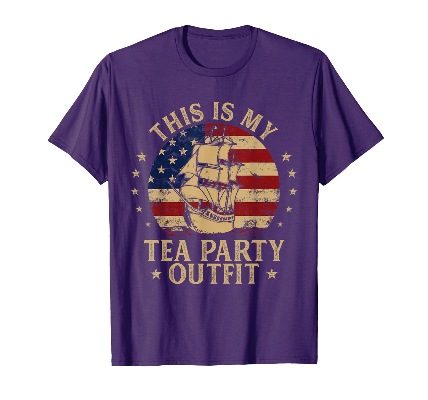This Is My Tea Party Funny Historian American History Boston T-Shirt